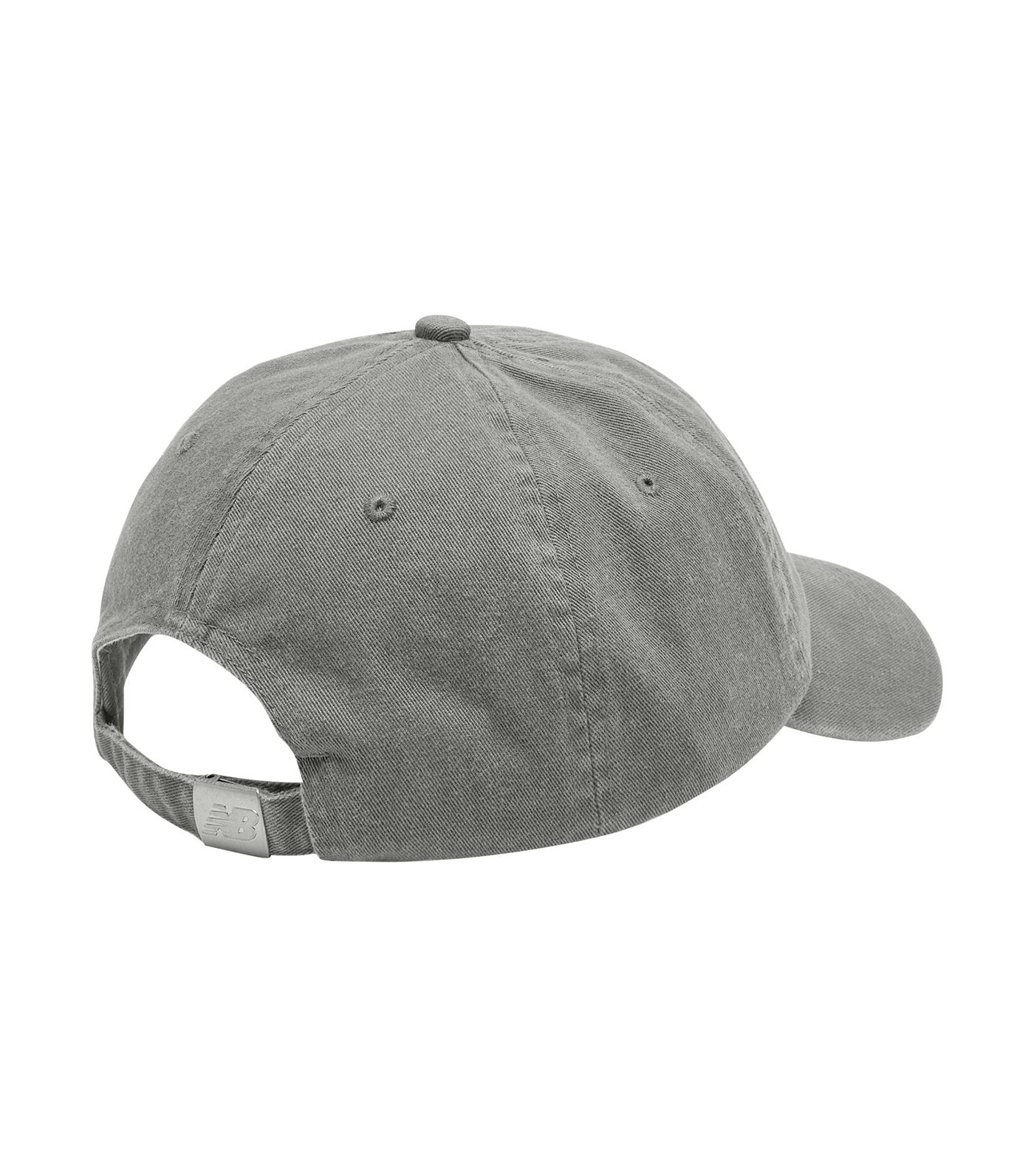 new balance 6 panel curved brim nb classic hat gray