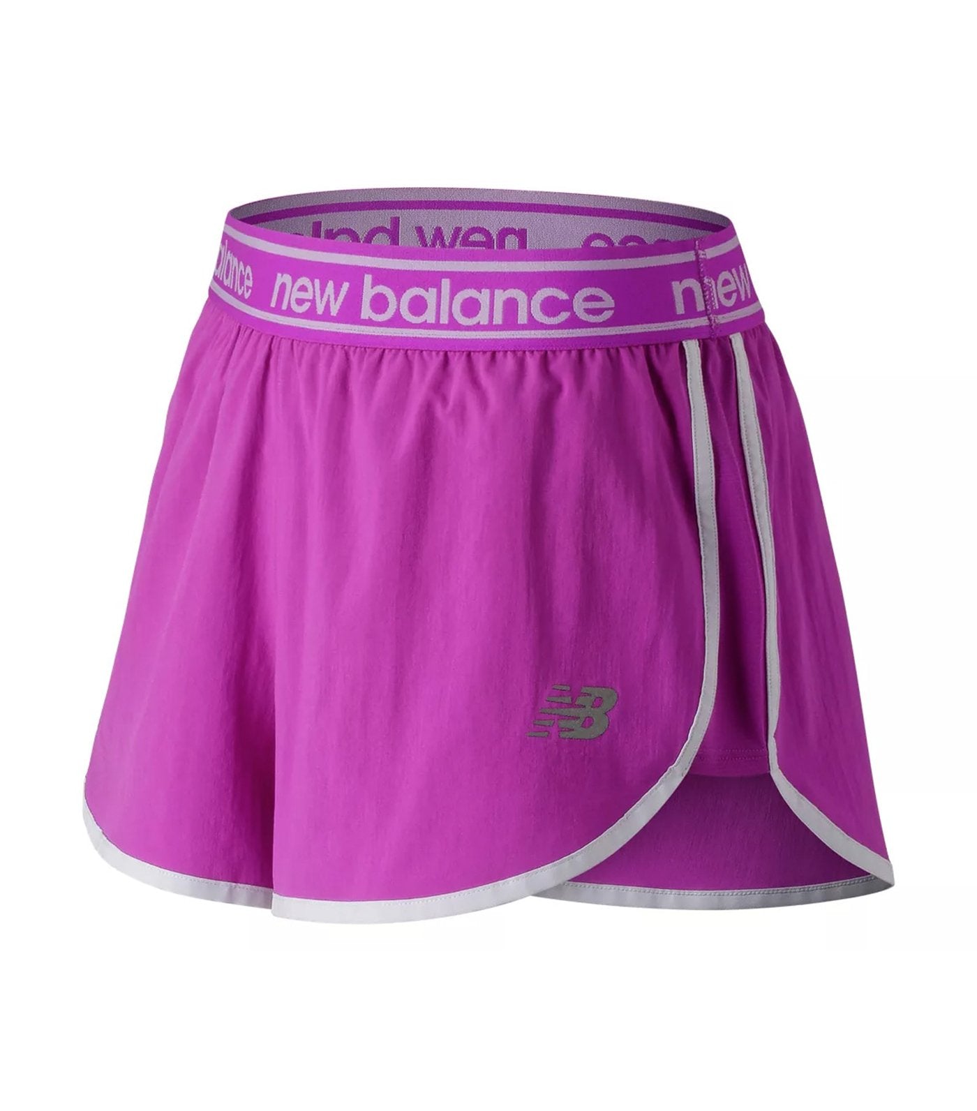 new balance accelerate 2.5 inch shorts in pink