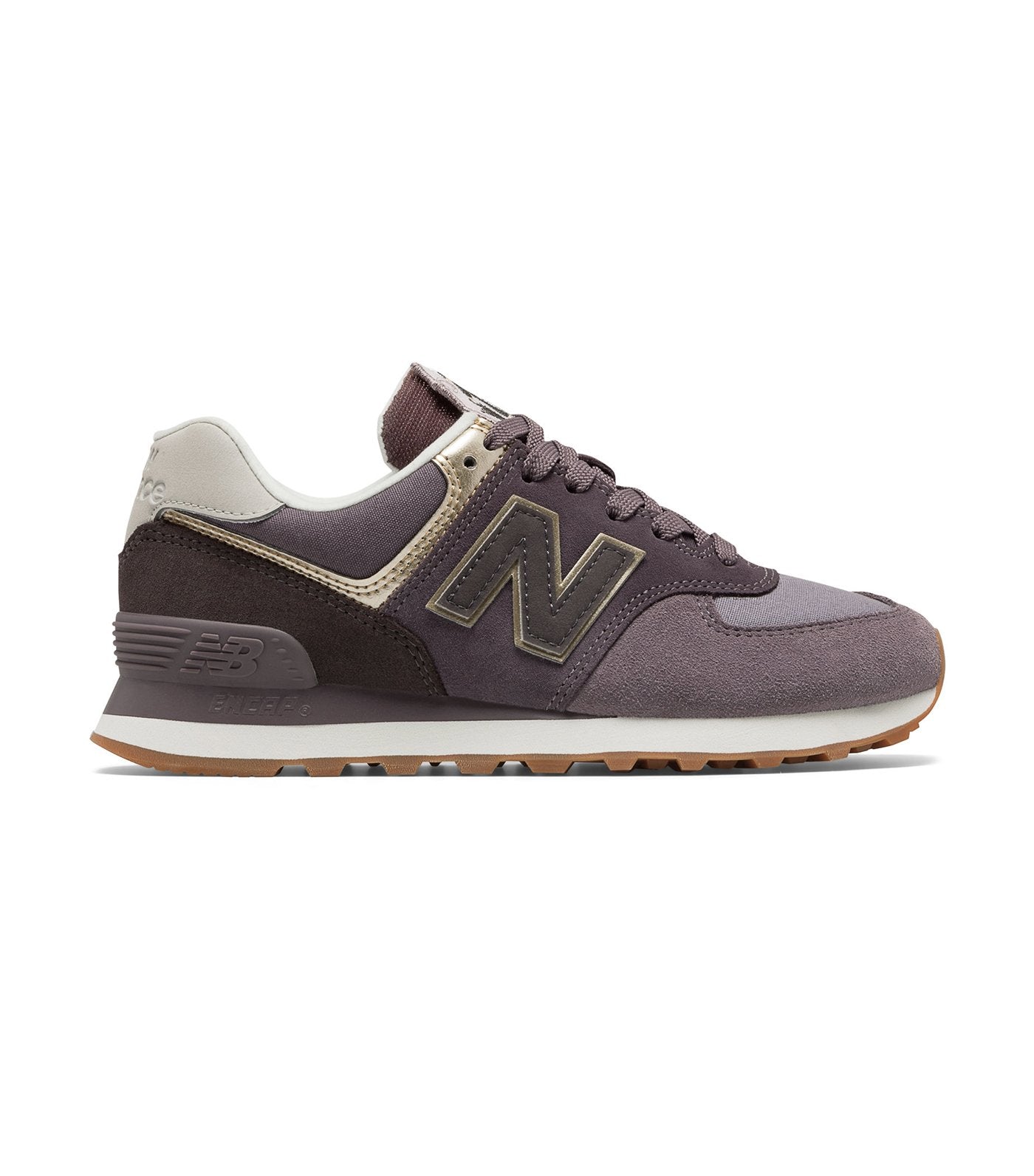 new balance 574 classic patch work pack sneakers dark cashmere
