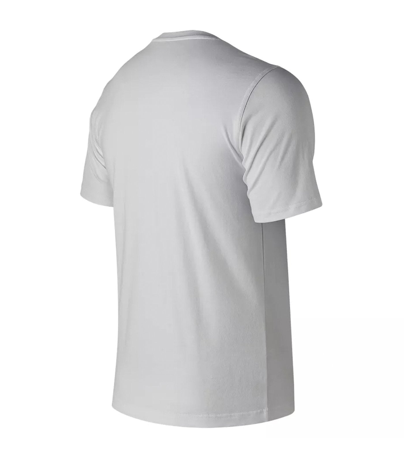 new balance essentials stacked logo t-shirt white