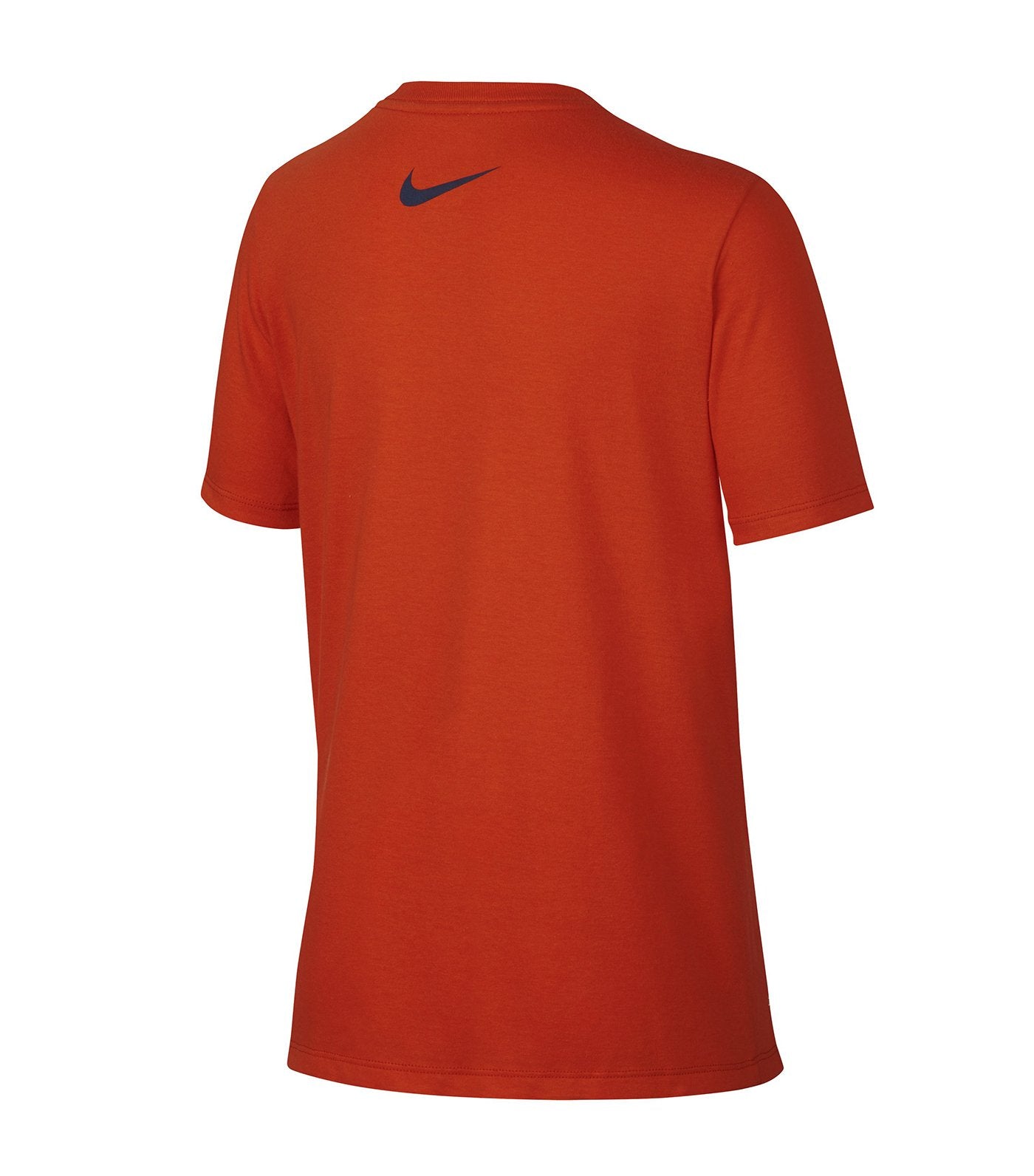 nike orange boys nsw swoosh excel tee