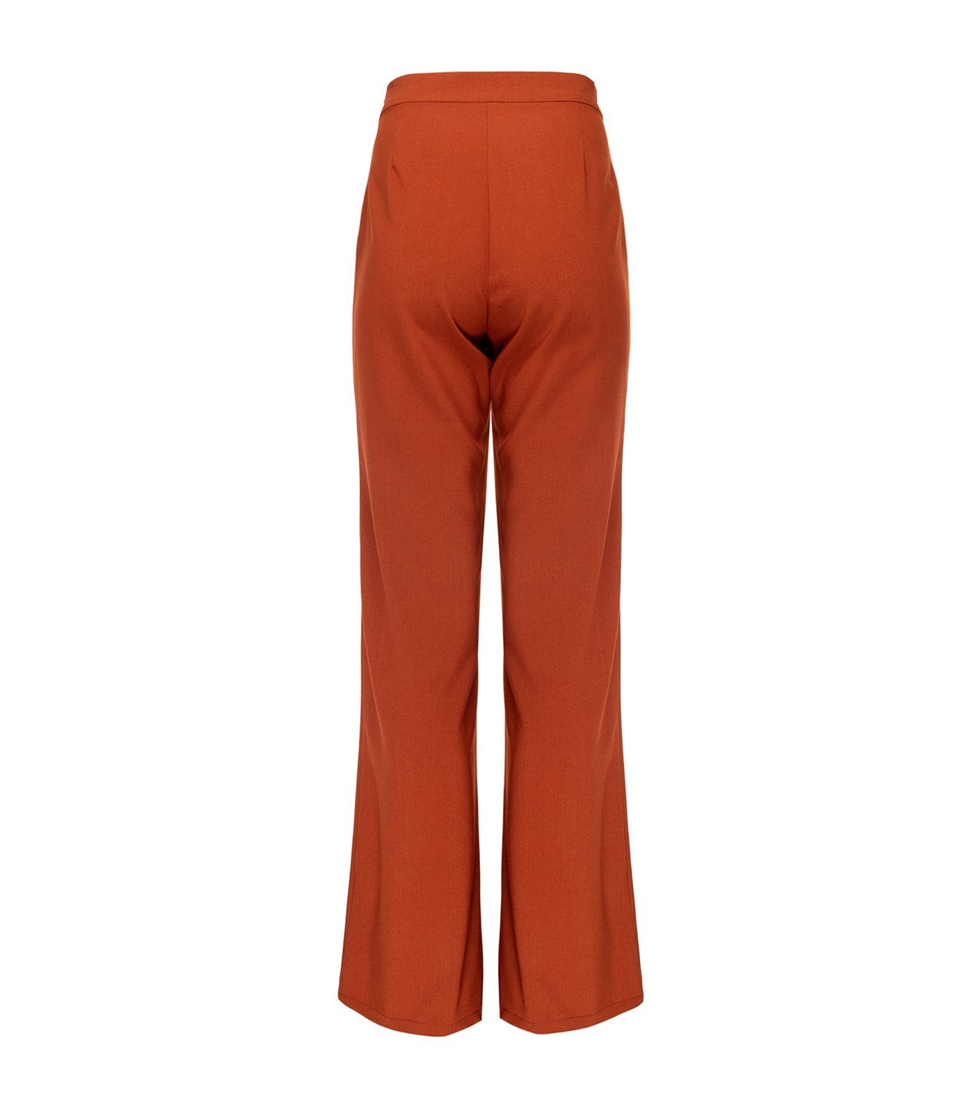 oleg cassini julie flared pants rust