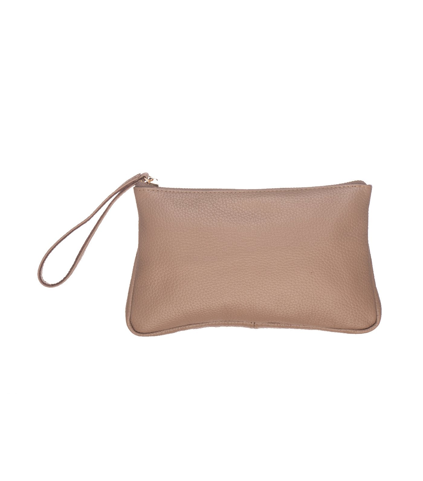 oleg cassini bertilla wristlet taupe