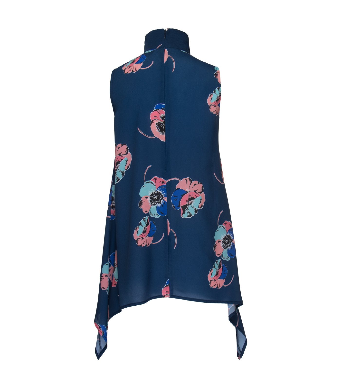 oleg cassini bridget asymmetrical top