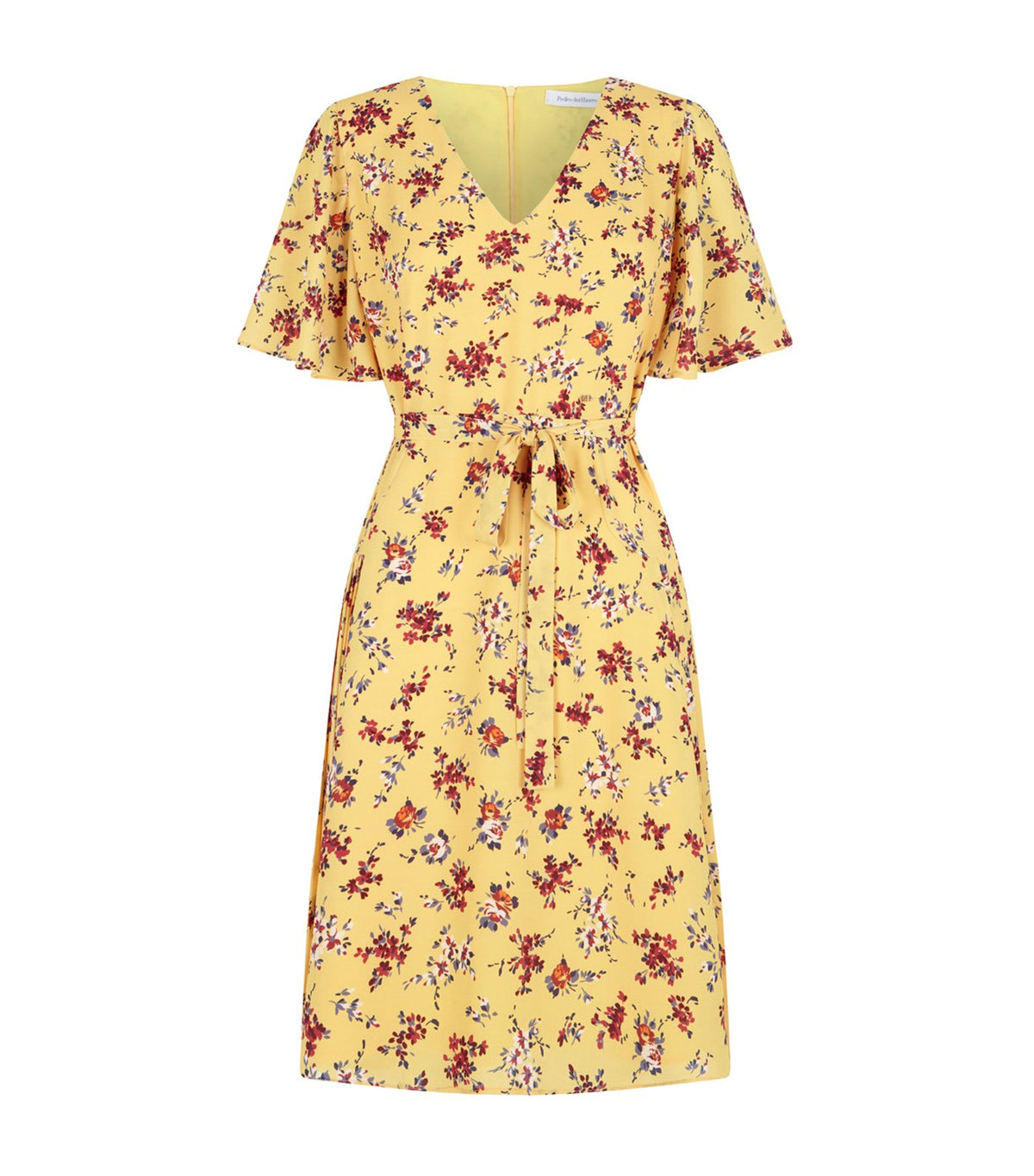 pedro del hierro yellow sunday dress