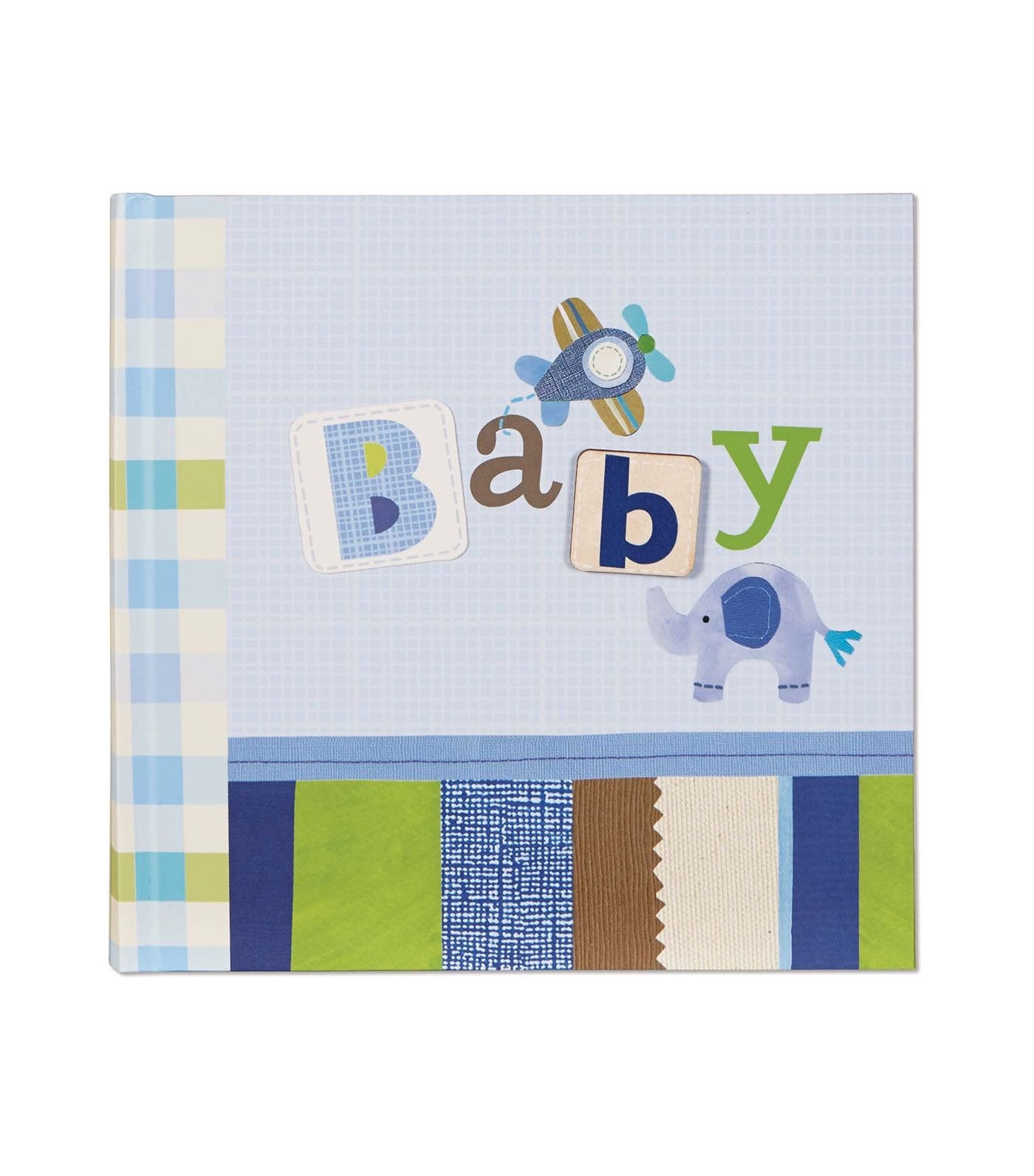 c.r. gibson slim bound photo journal album - boy oh boy