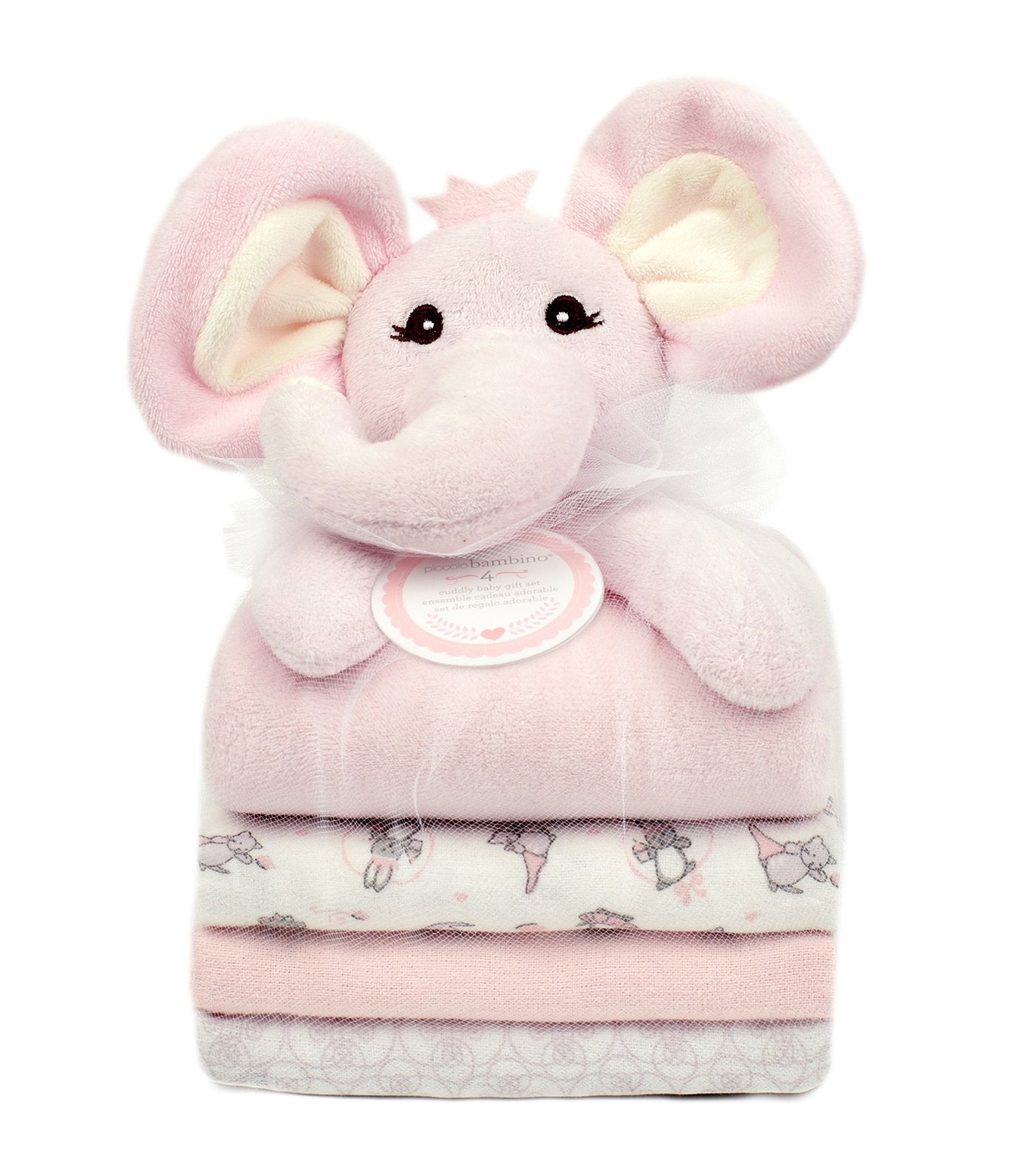 piccolo bambino cuddly pal and 3 blankets