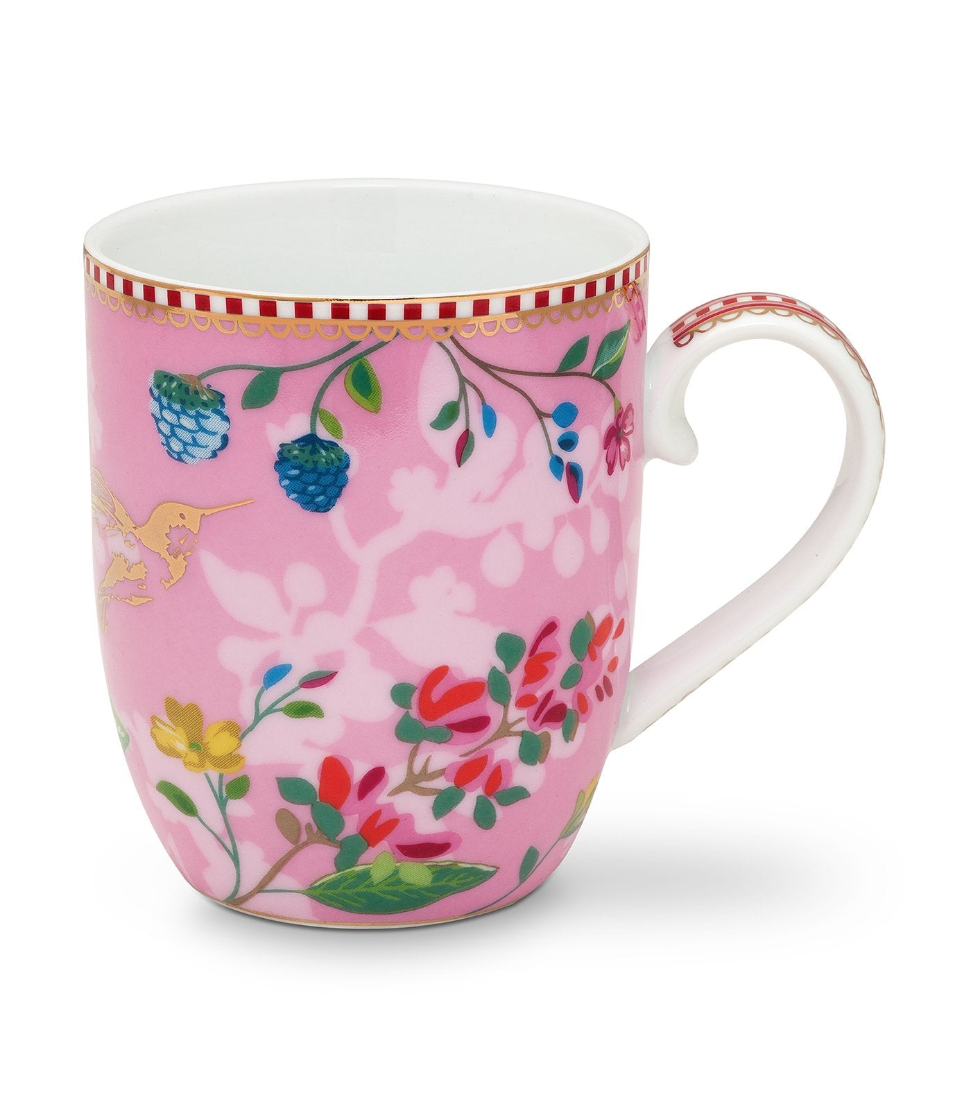Pip Studio Pink Hummingbirds Small Floral Mug