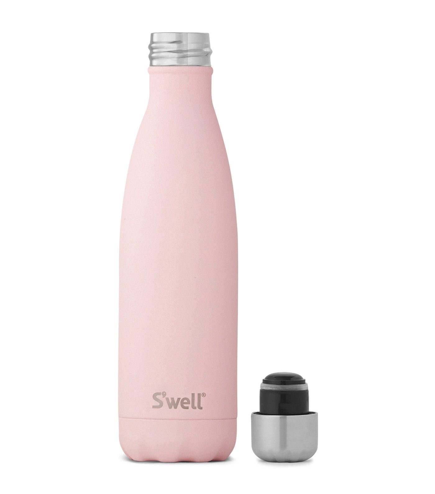 swell 17oz pink topaz water bottle