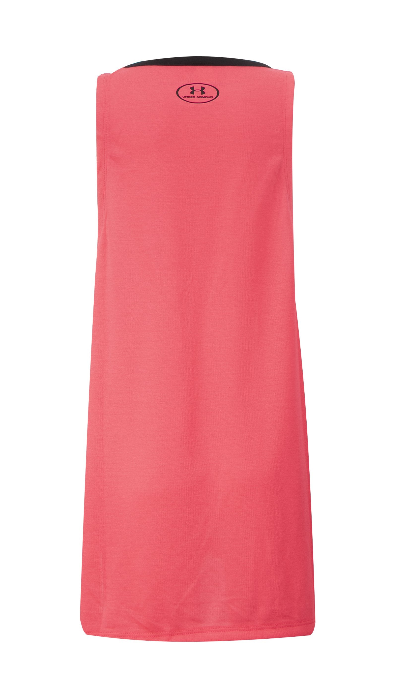 under armour penta pink and black girls threadborne play up tank