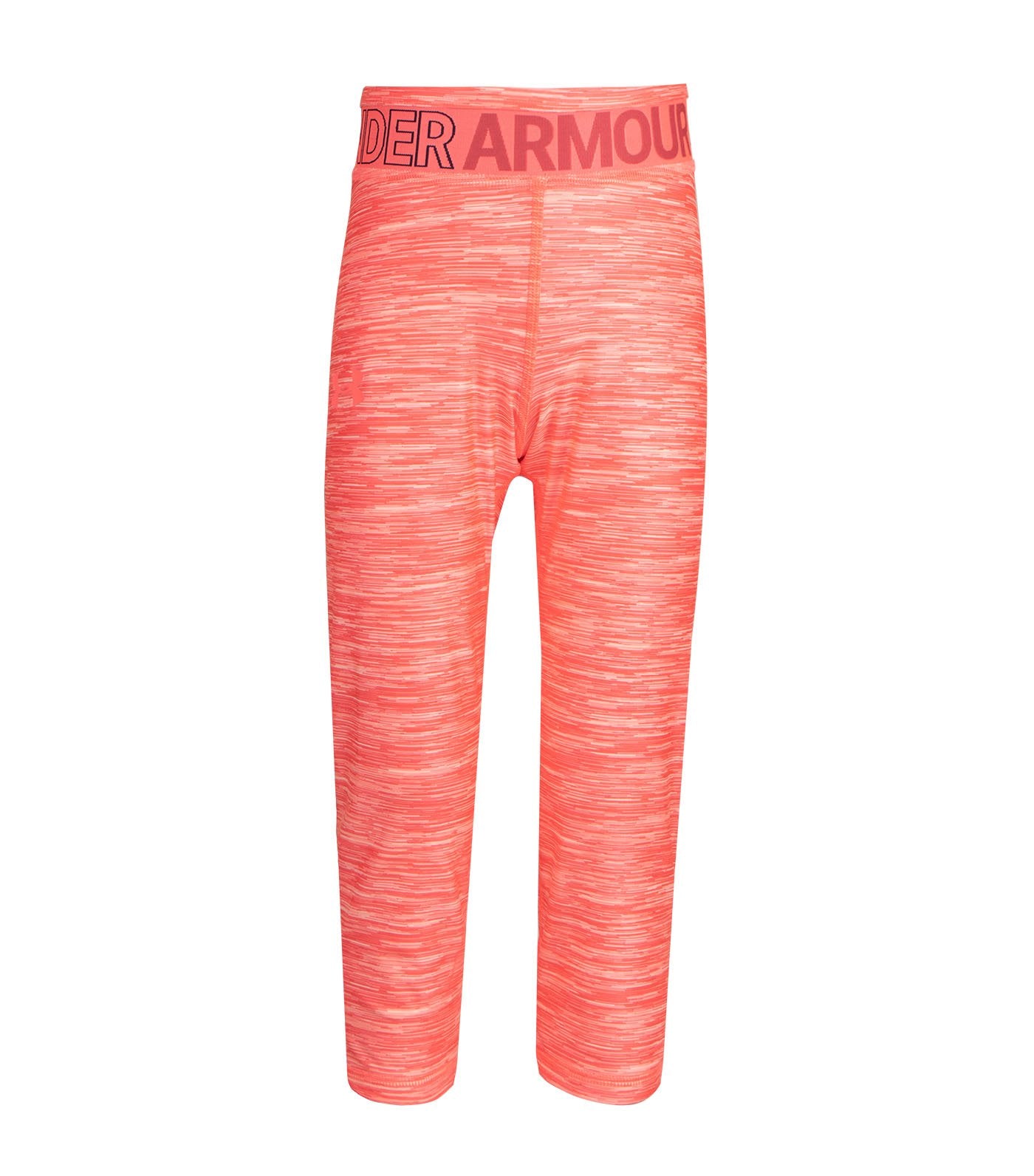 under armour orange girls capri heatgear