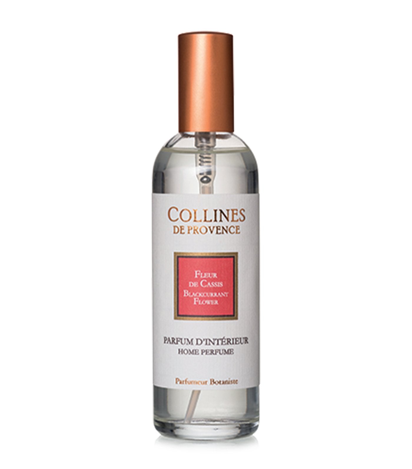 collines de provence blackcurrant flower room spray 100ml