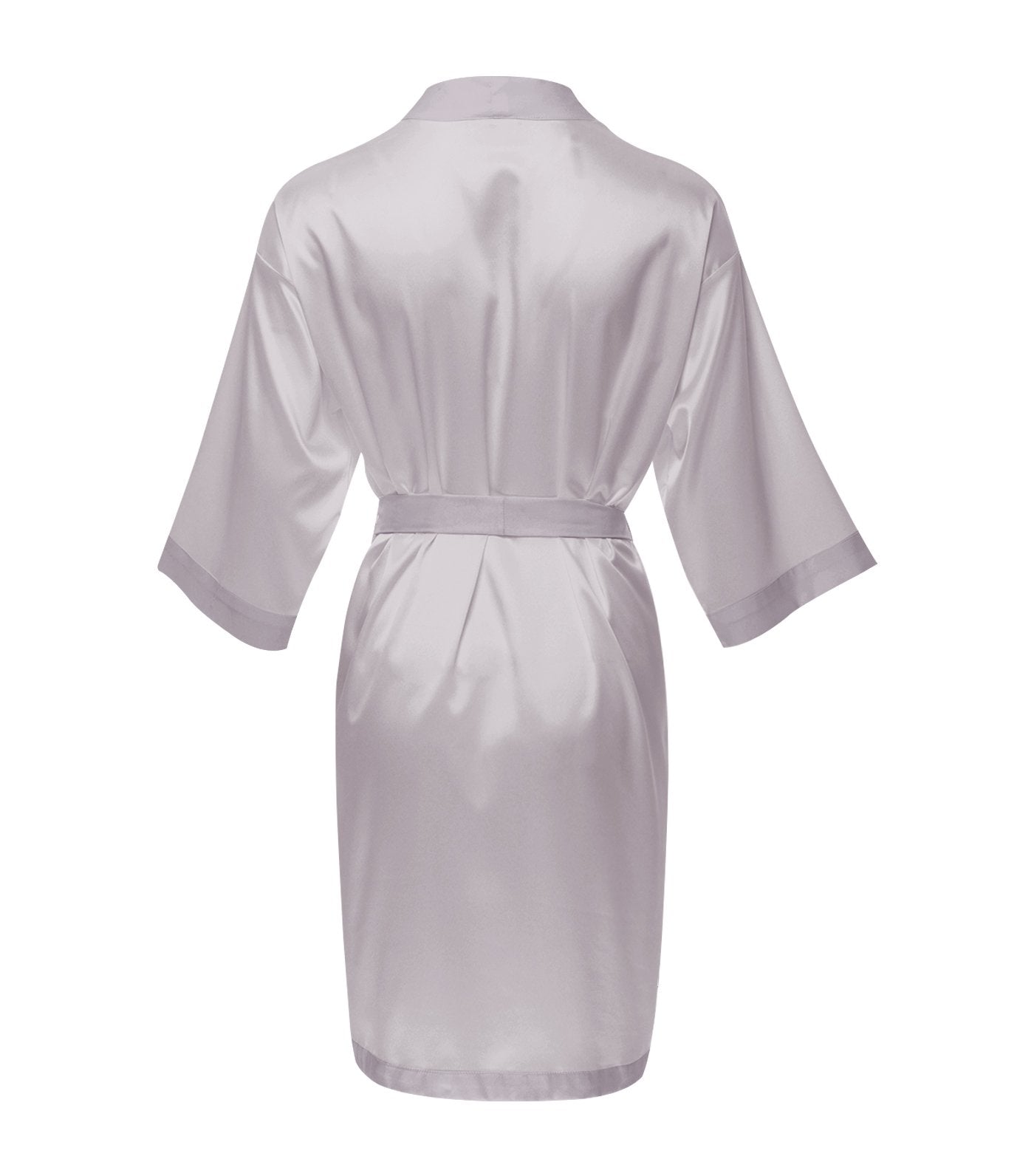 luna loungewear & sleepwear ann marie robe lingerie set gray