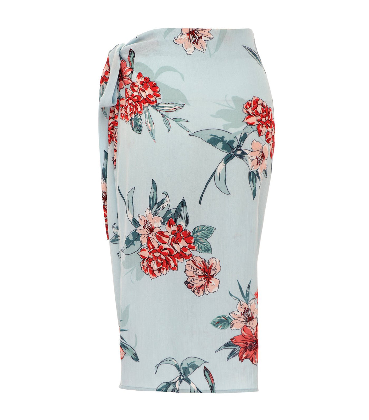 lotus resortwear teresa floral wrap skirt