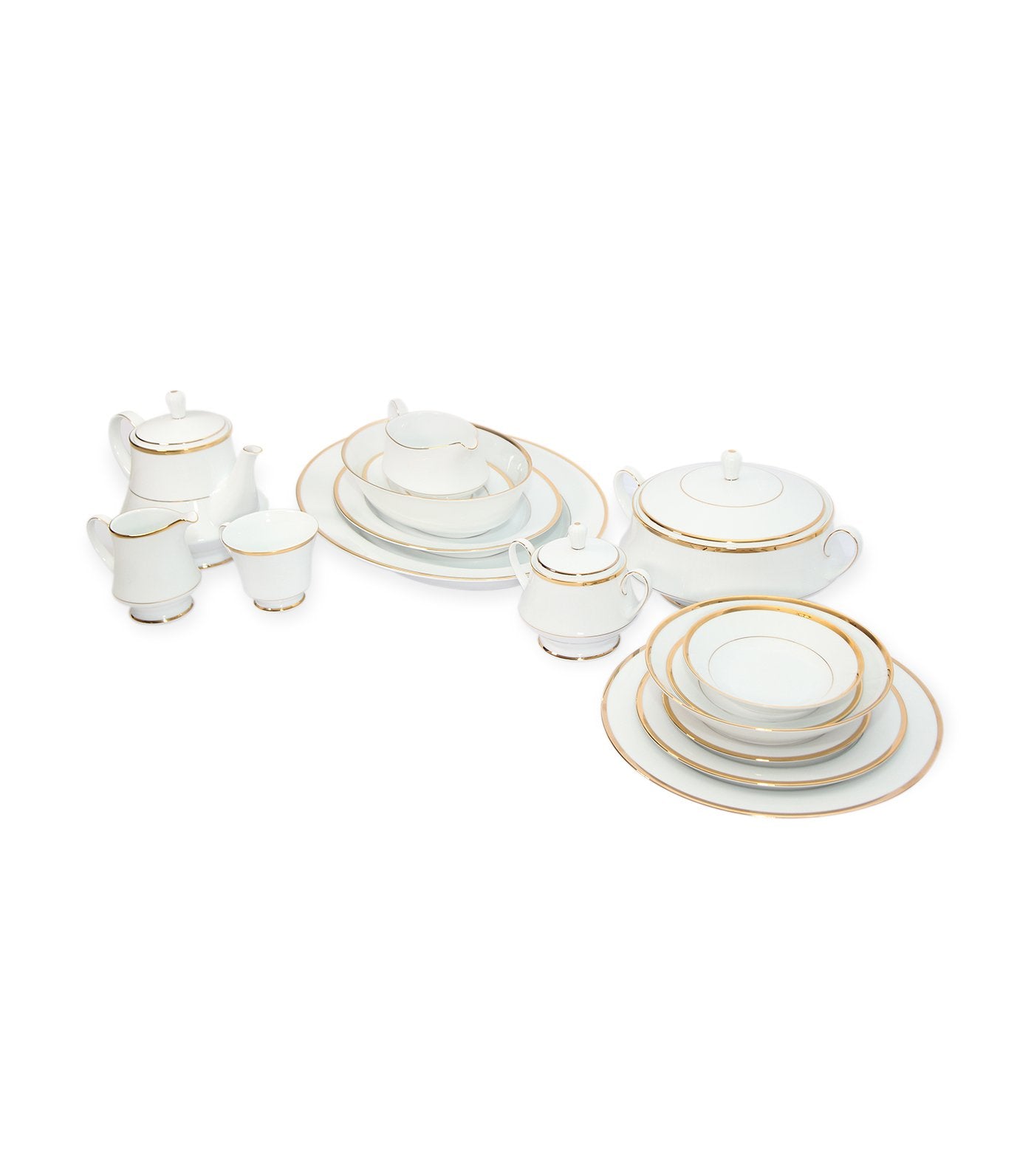 noritake rustans gold 20-piece starter set