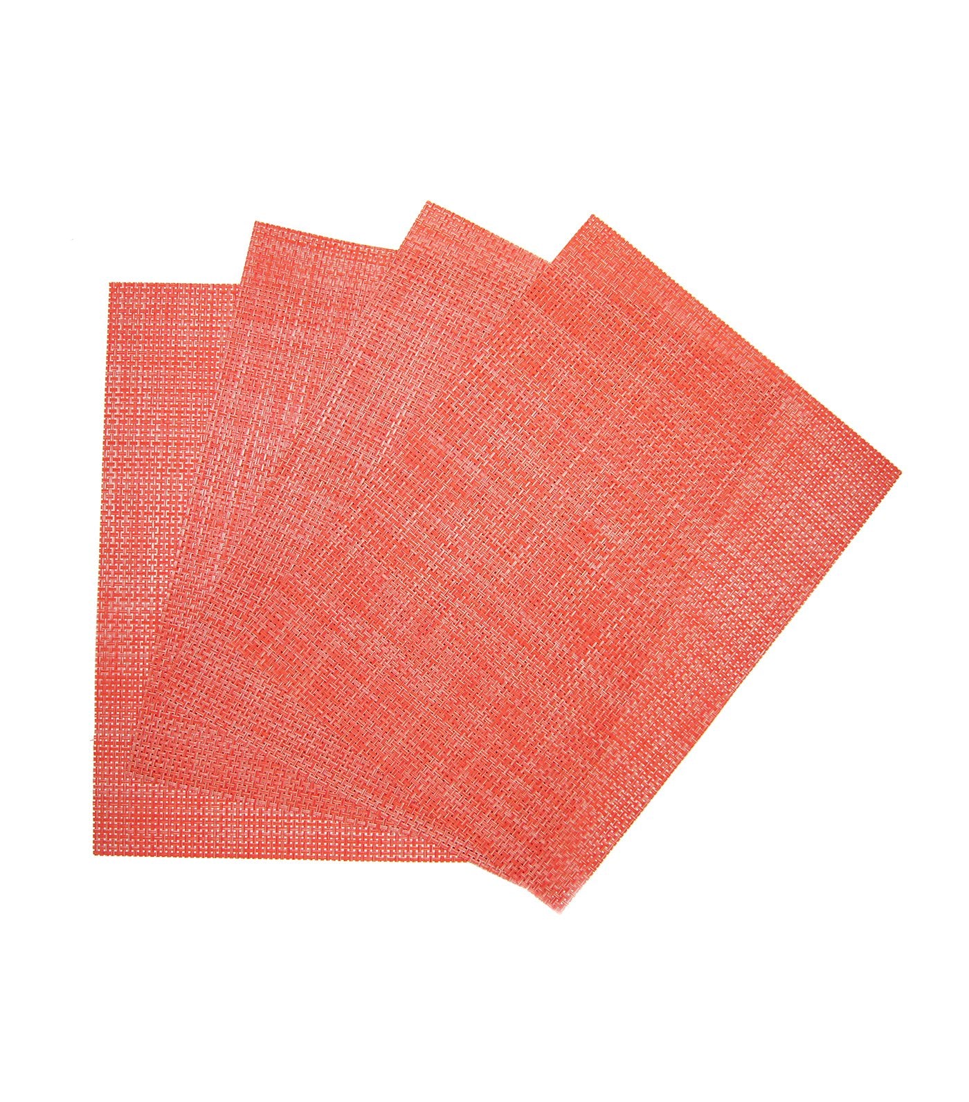 benson mills calypso longport woven vinyl place mat set of 4 (13"x18")