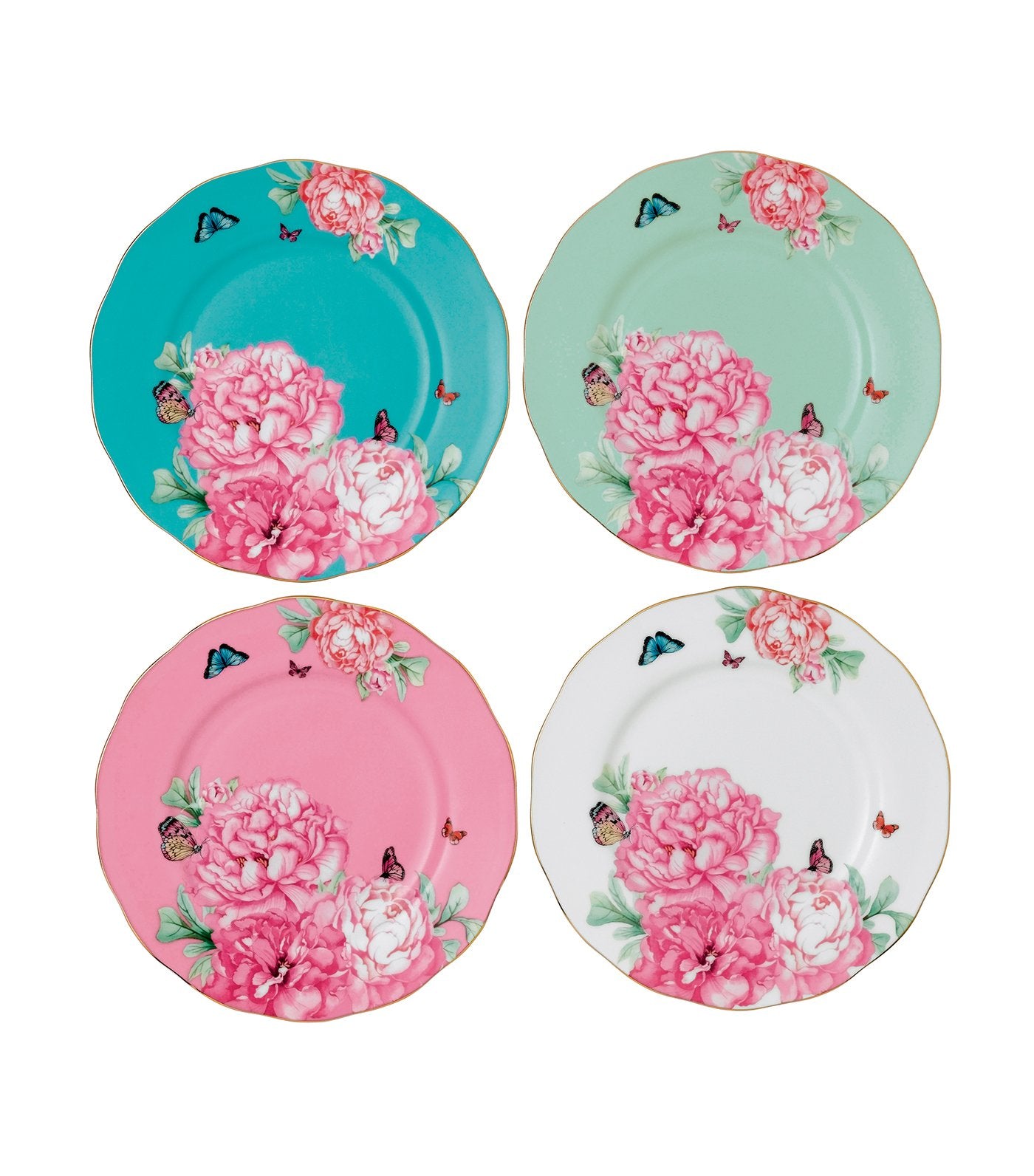 Miranda Kerr Friendship Accent Plates, Set of 4