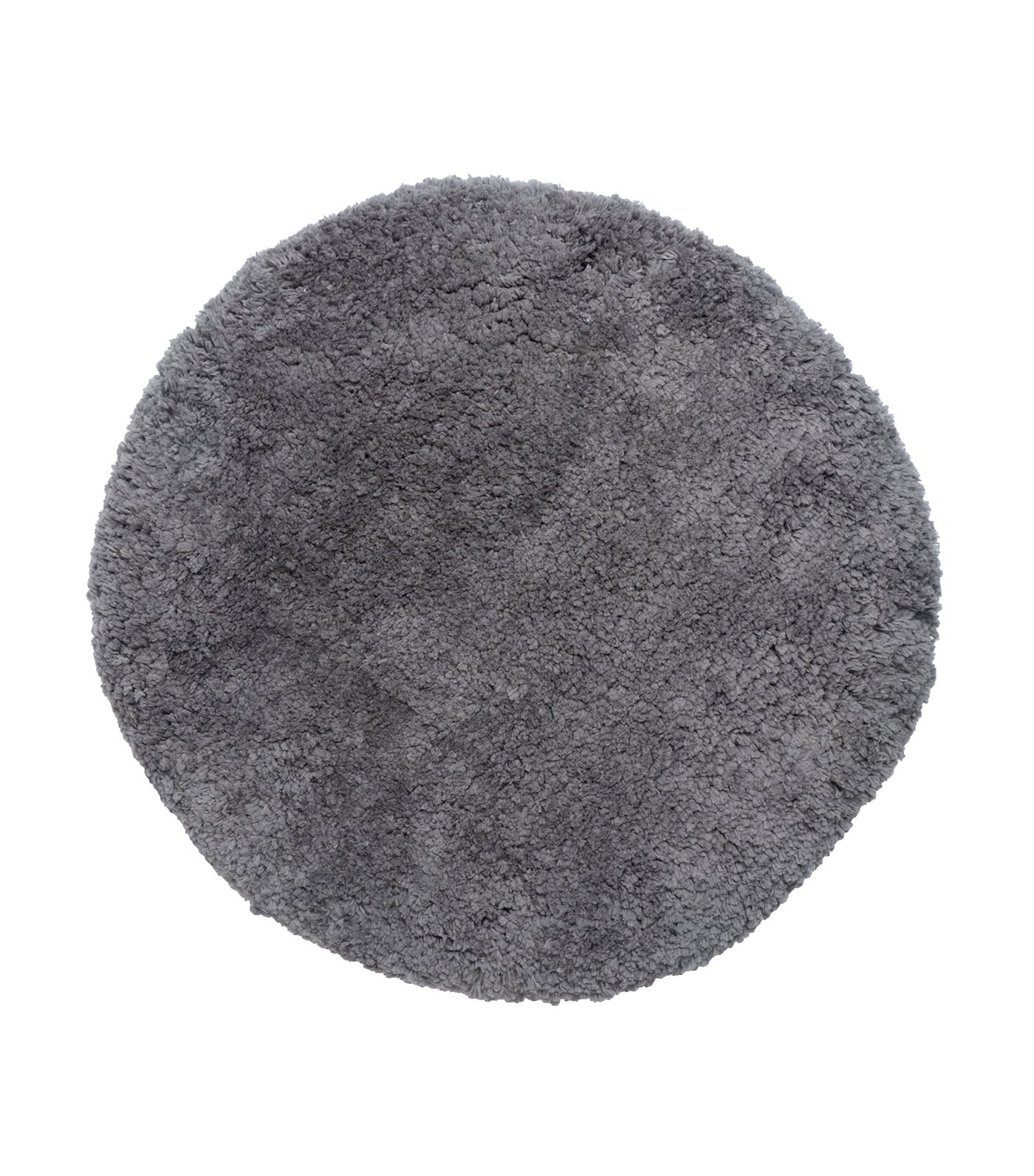 rustans home three-piece gray bathroom rug and mat, contour lid and cover set 