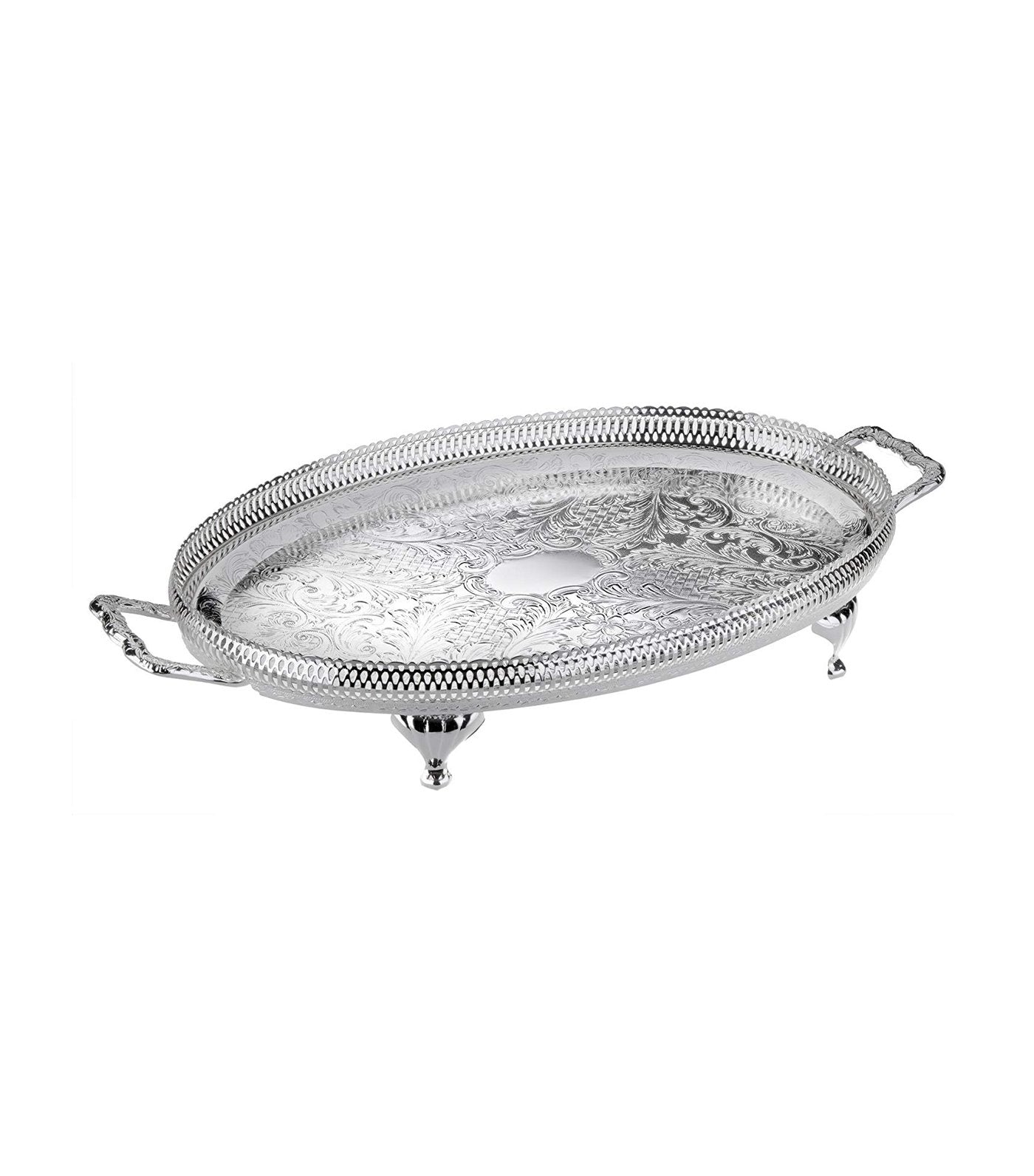 queen anne oblong gallery tray (small - 41cm x 24cm)
