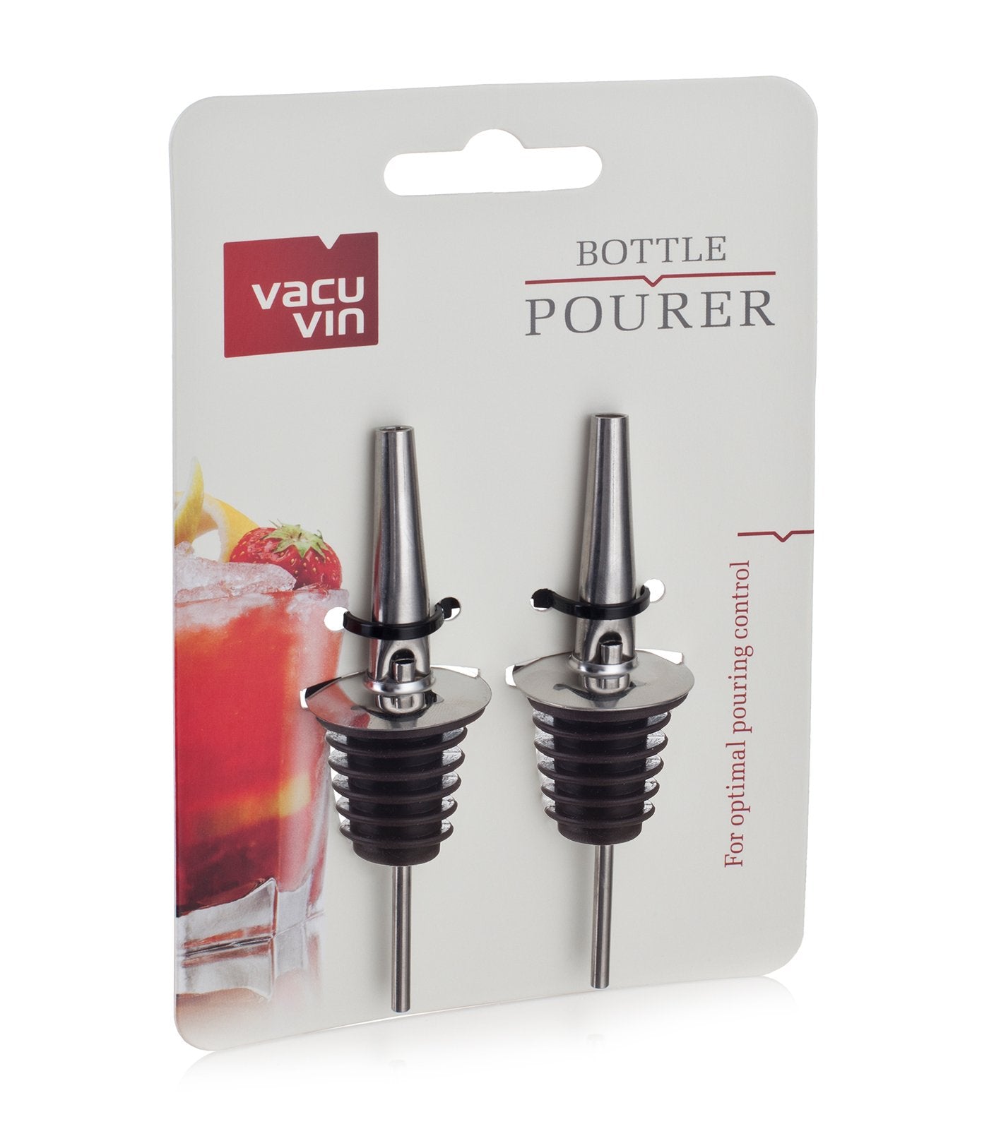vacu vin set of two bottle pourers