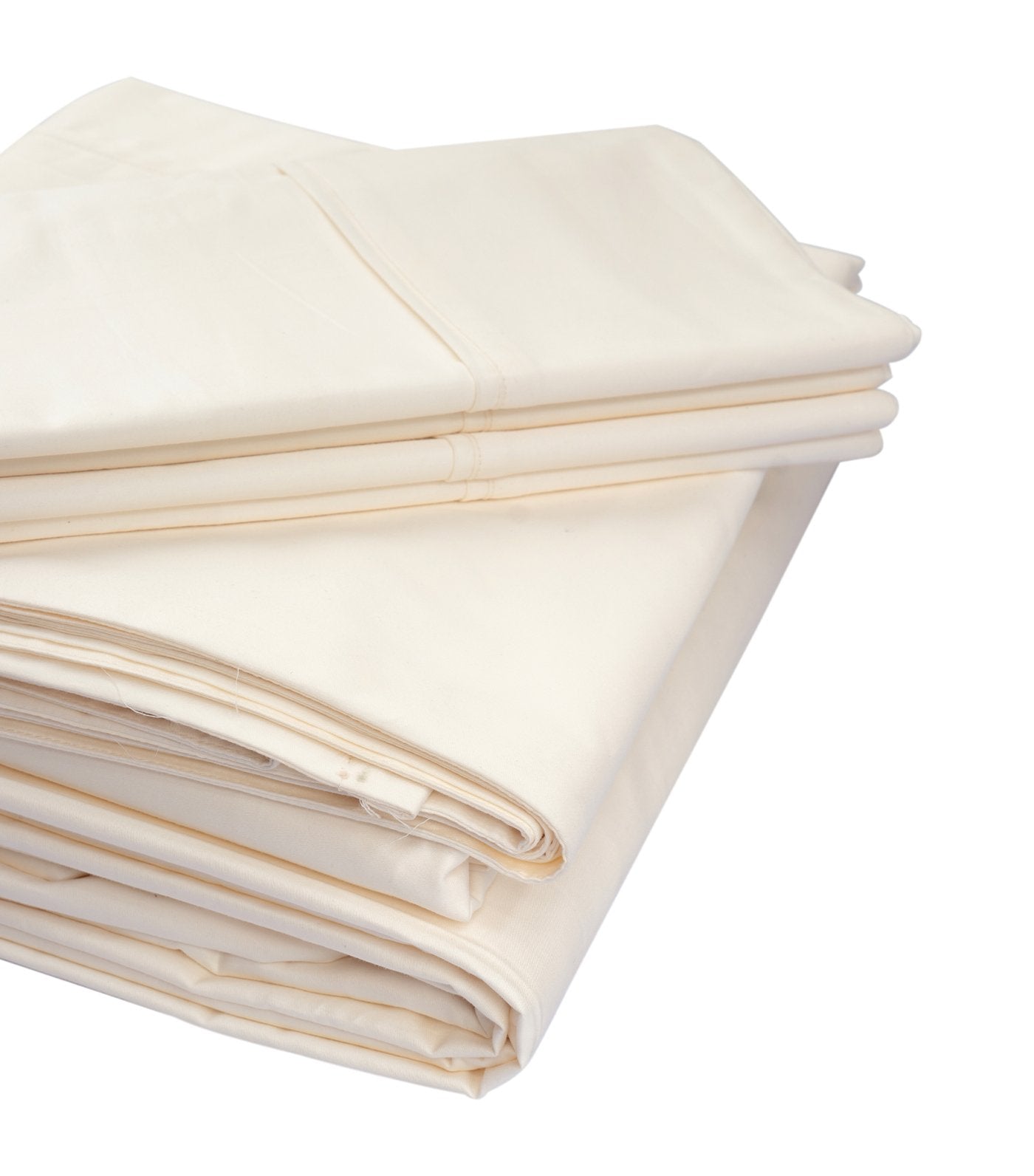 rustans home ivory sheet set king with 300 thread count