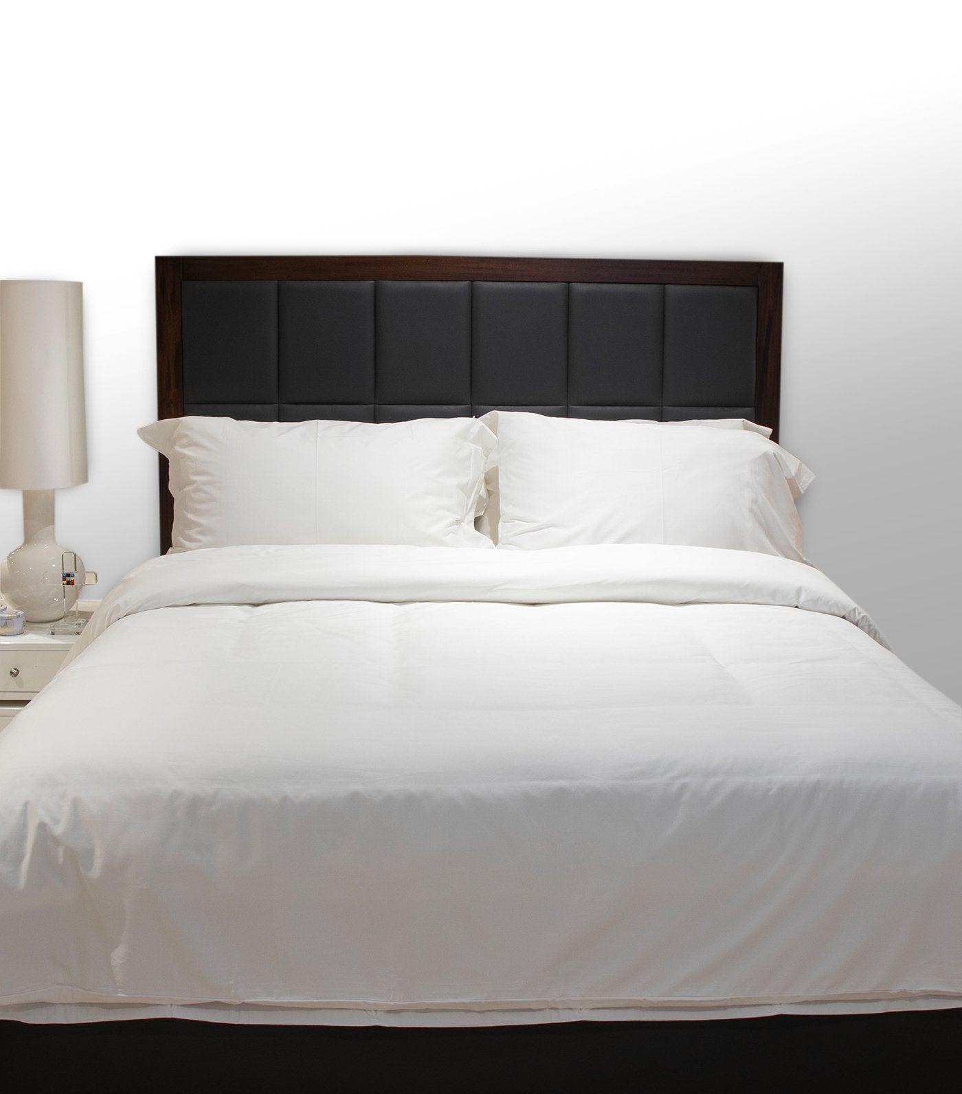 rustans home white duvet set queen with 300 thread count