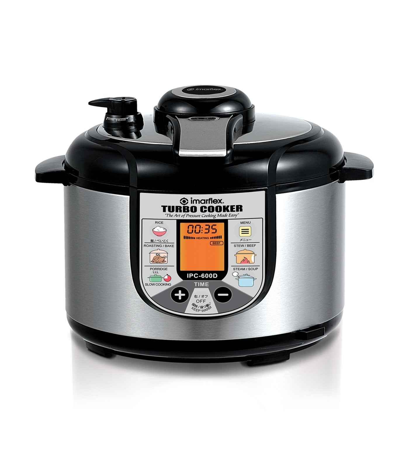 imarflex turbo cooker with six liter capacity