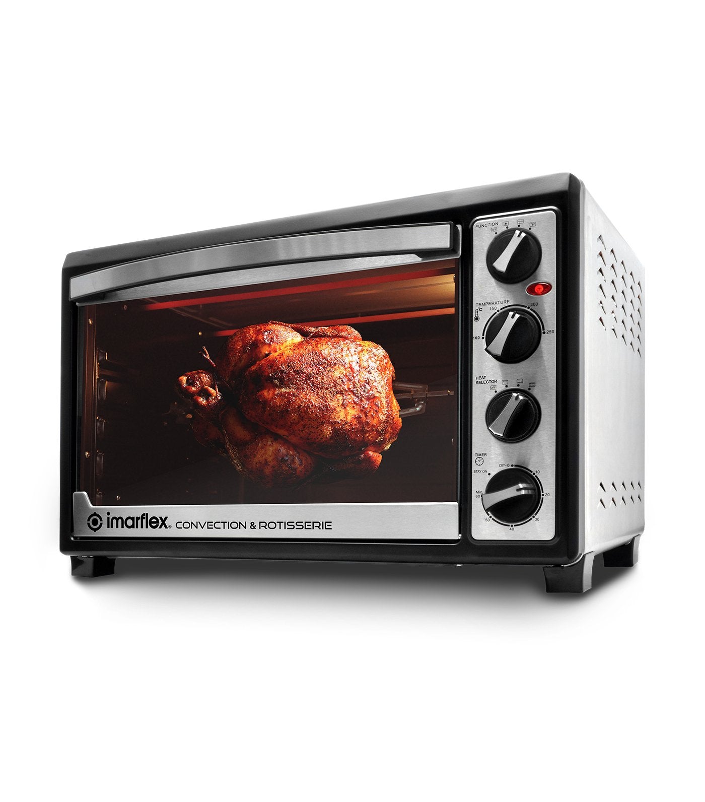 imarflex 3-in-1 convection and rotisserie oven