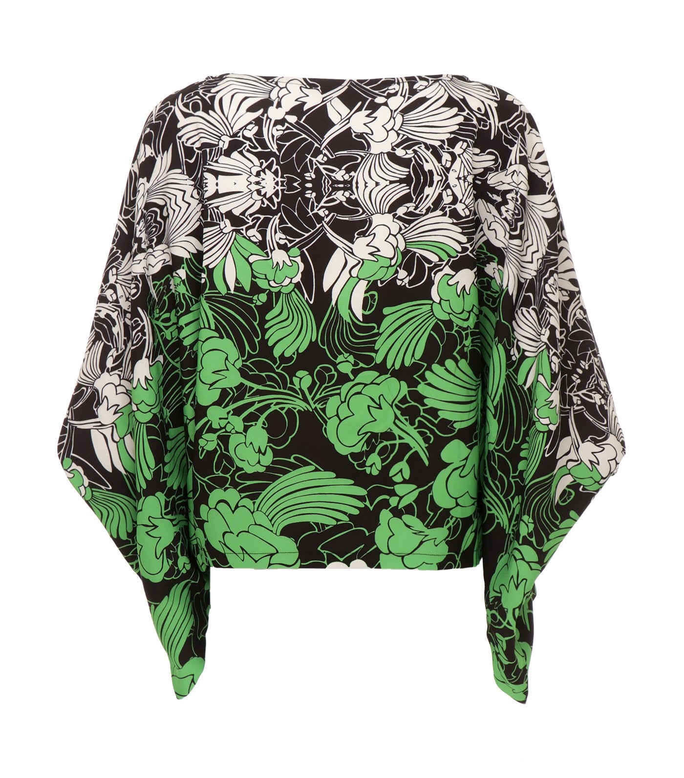 criselda jocel loose angel sleeve top printed