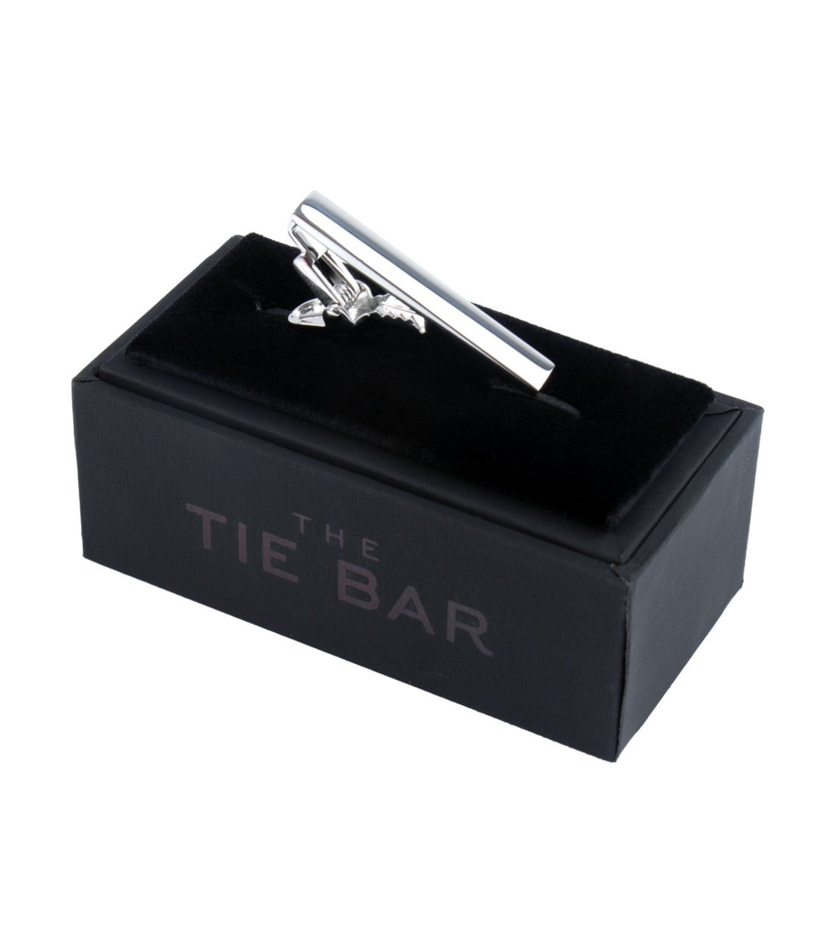 the tie bar silver shot tie bar sterling silver