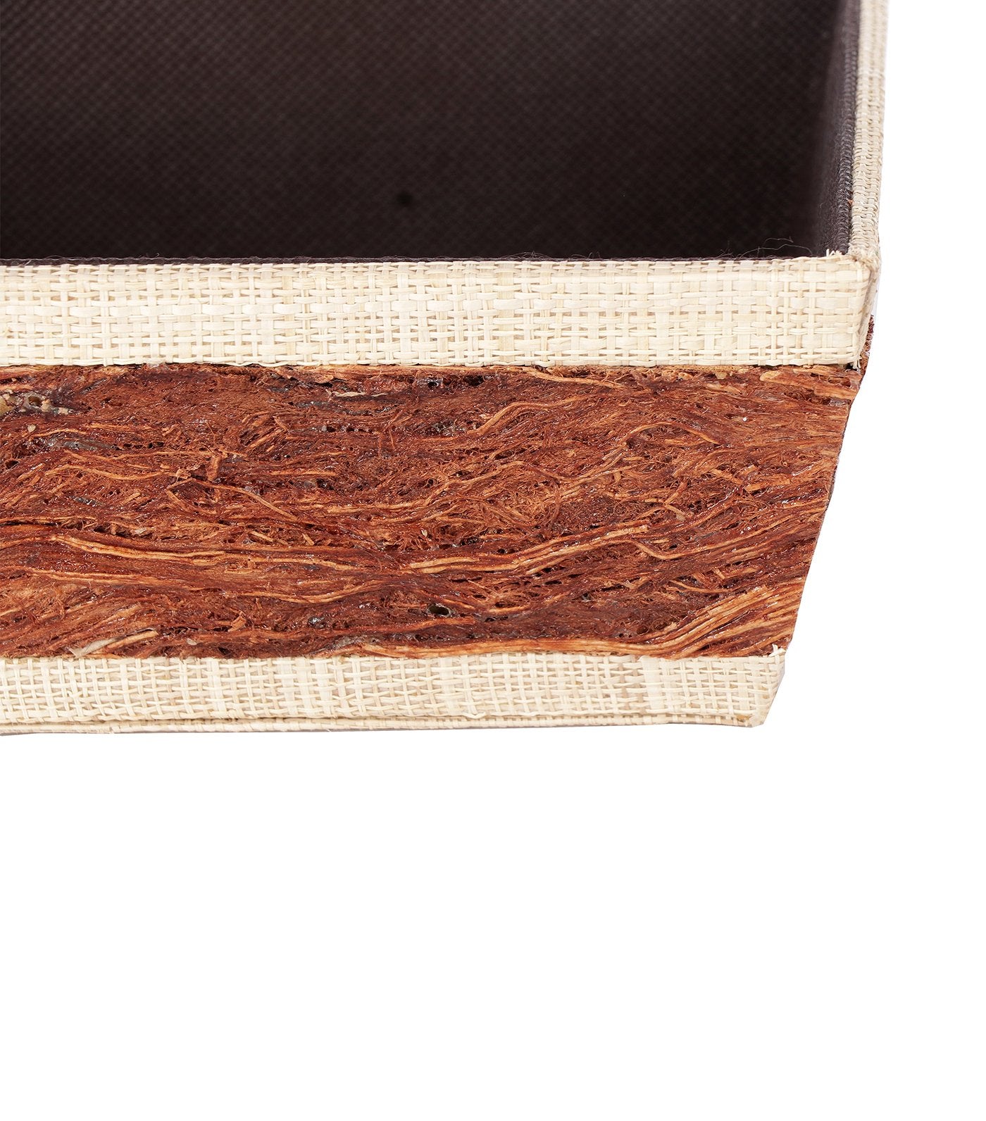 rustans filipiniana our very own small gugo/raffia rectangular tapered tray
