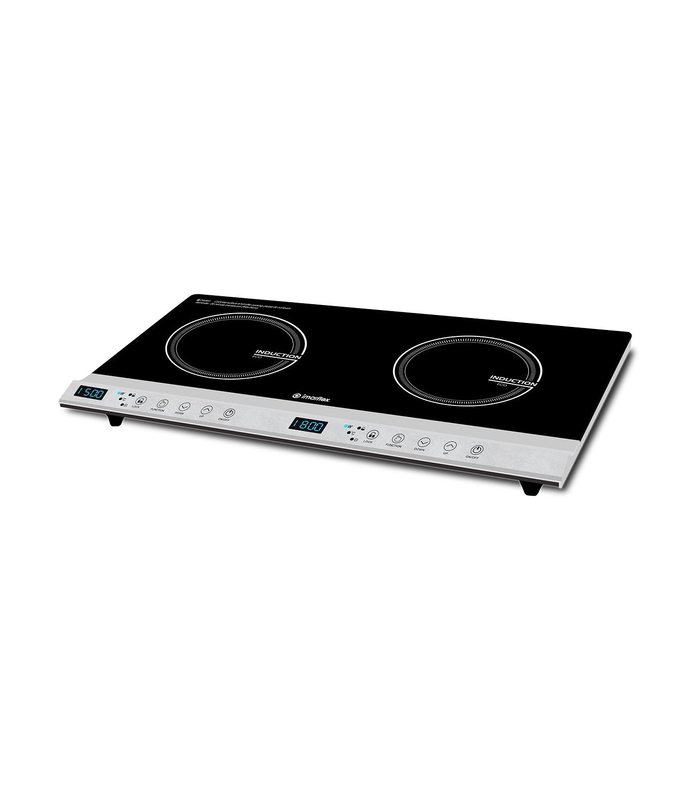 imarflex twin burner induction cooker