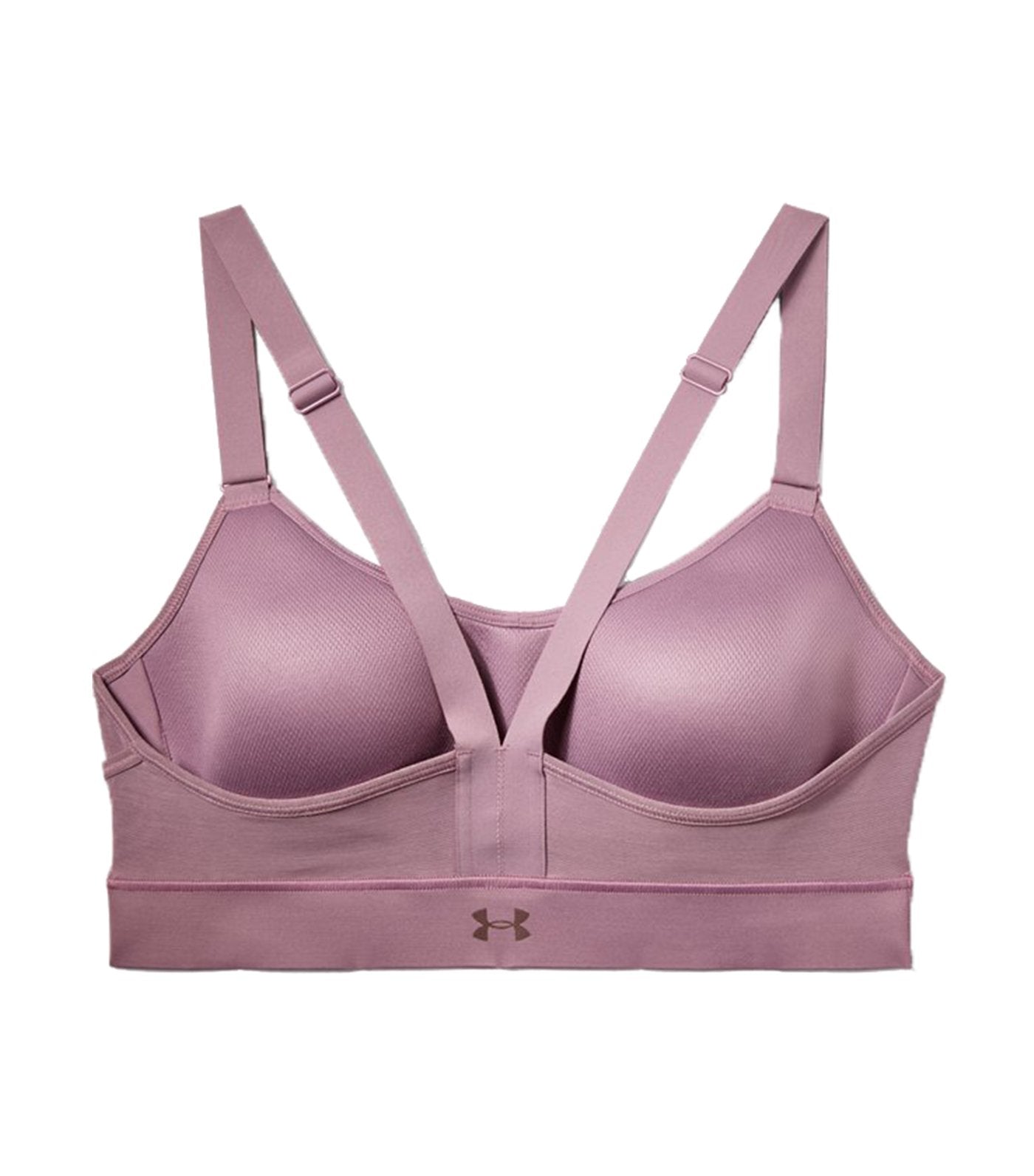 under armour ua breathelux mid sports bra purple