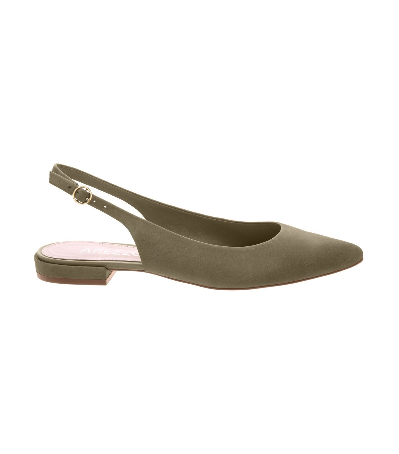 arezzo pointed slingback flats