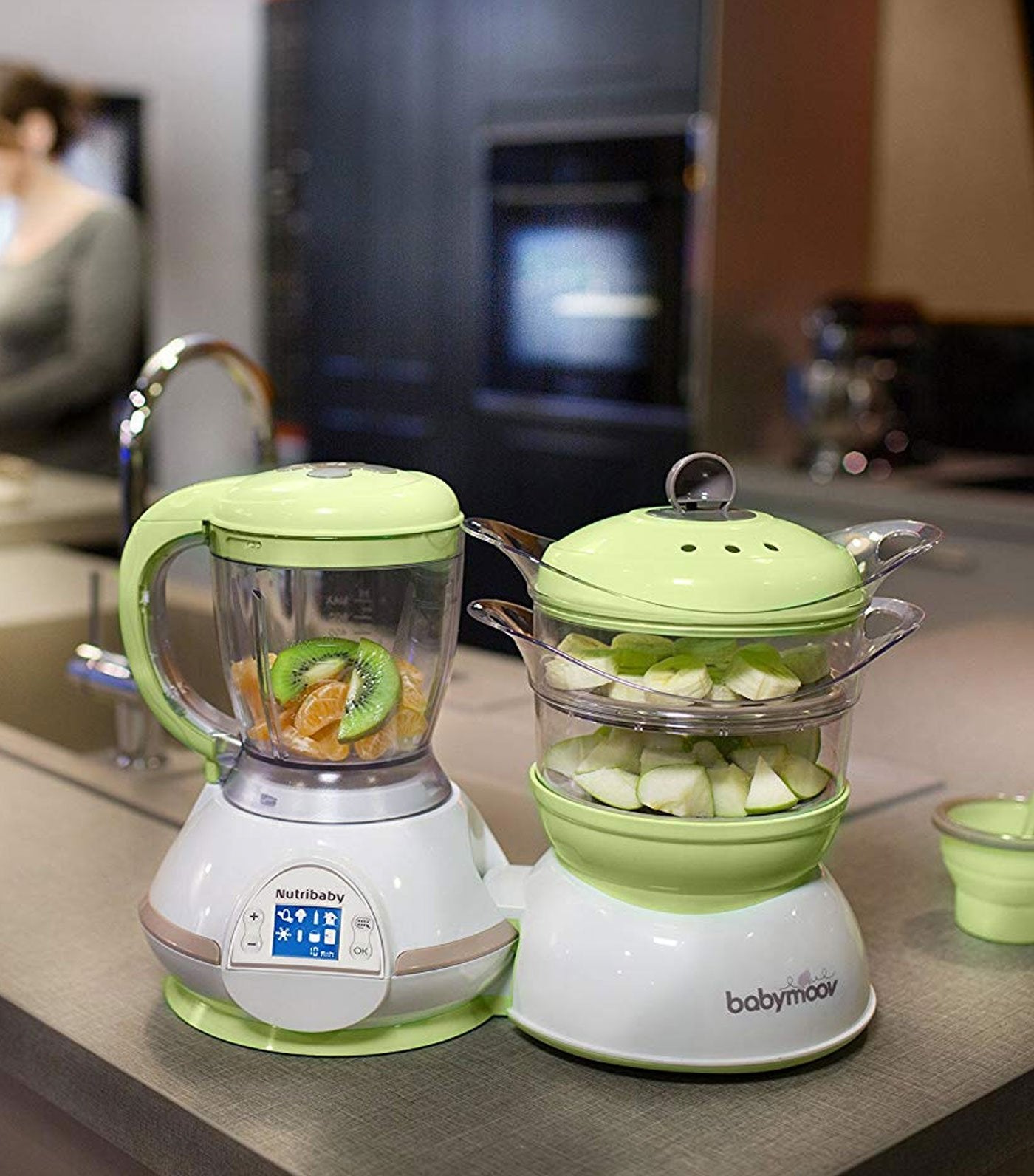 babymoov nutribaby 5-in-1 food processor - zen