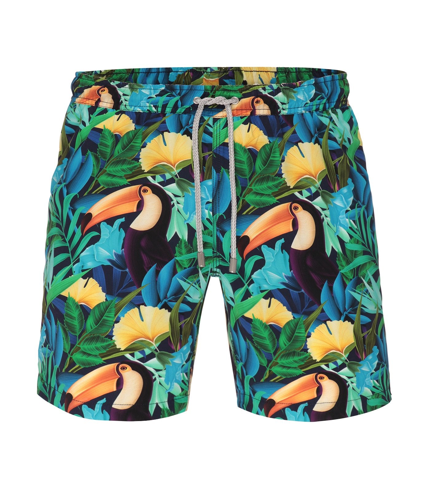 bluemint arthus swim shorts birds of paradise print