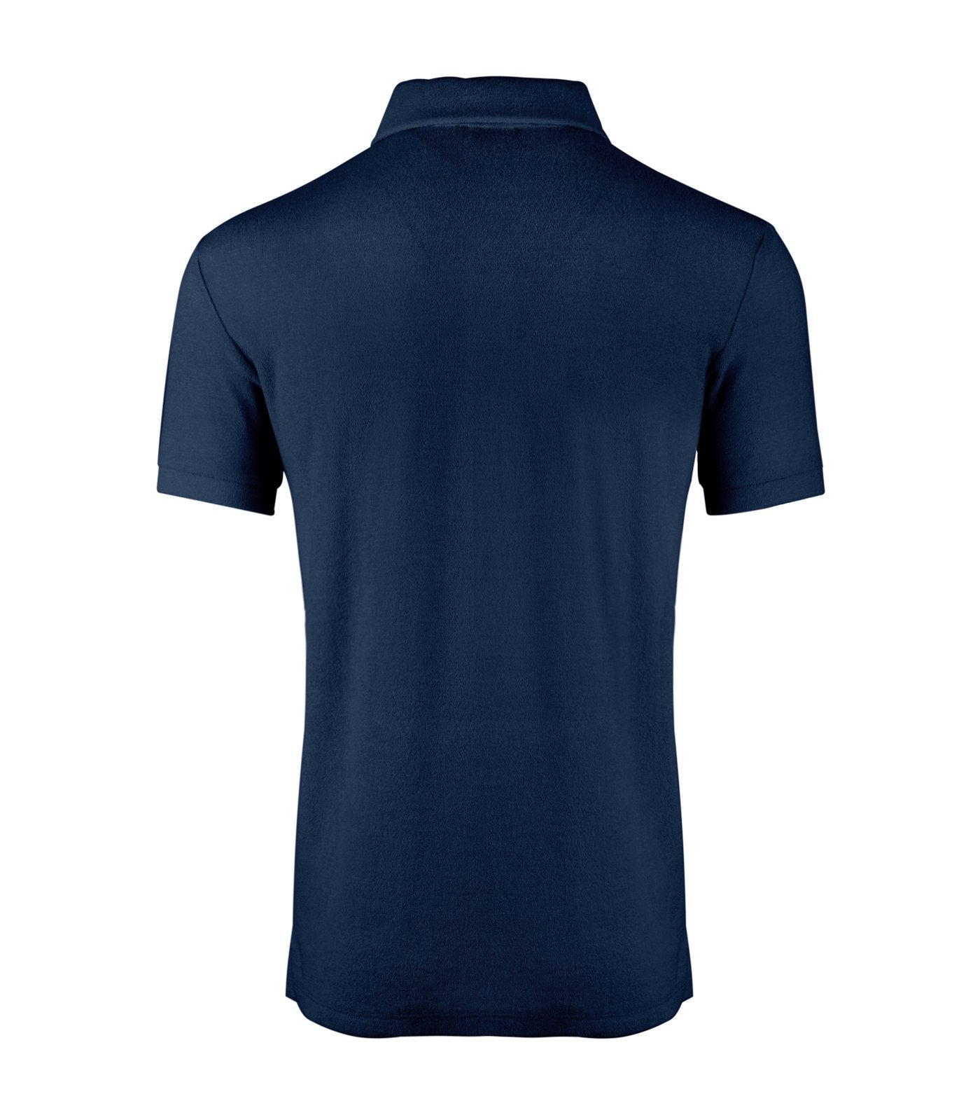 bluemint dark navy yam terry polo shirt