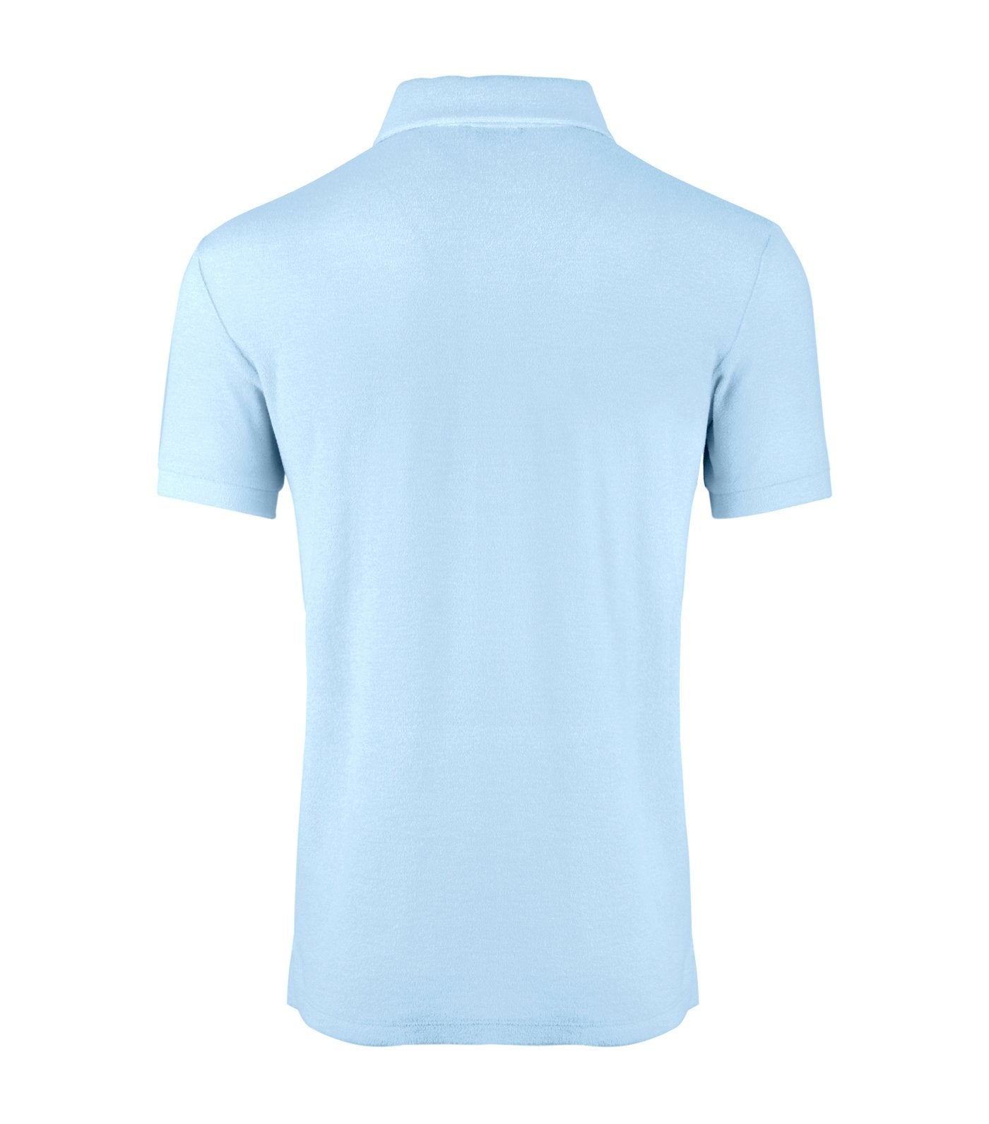 bluemint sky blue yam terry polo