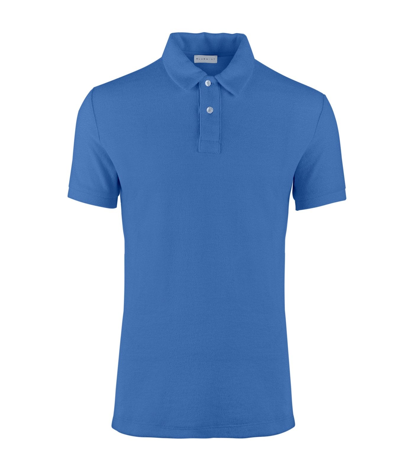 bluemint provence blue yam terry polo shirt