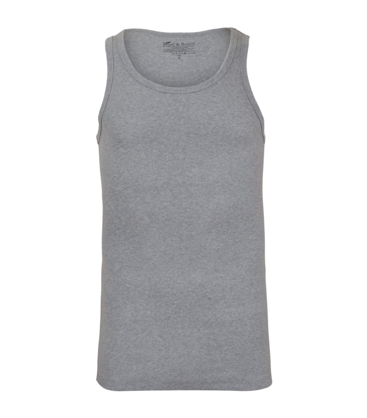 bread & boxers grey tank ribbed