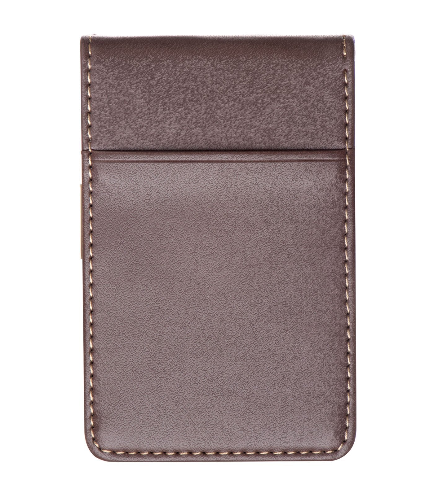 brouk & co. the classic man's money clip brown