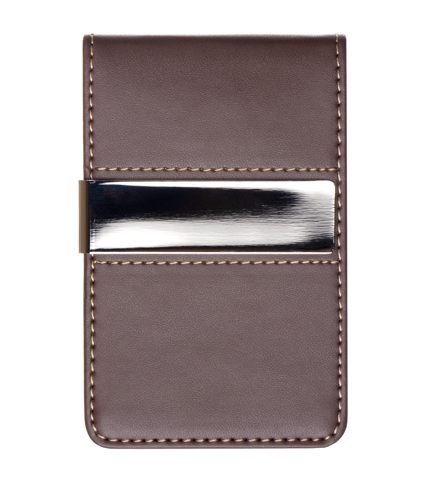 brouk & co. the classic man's money clip brown