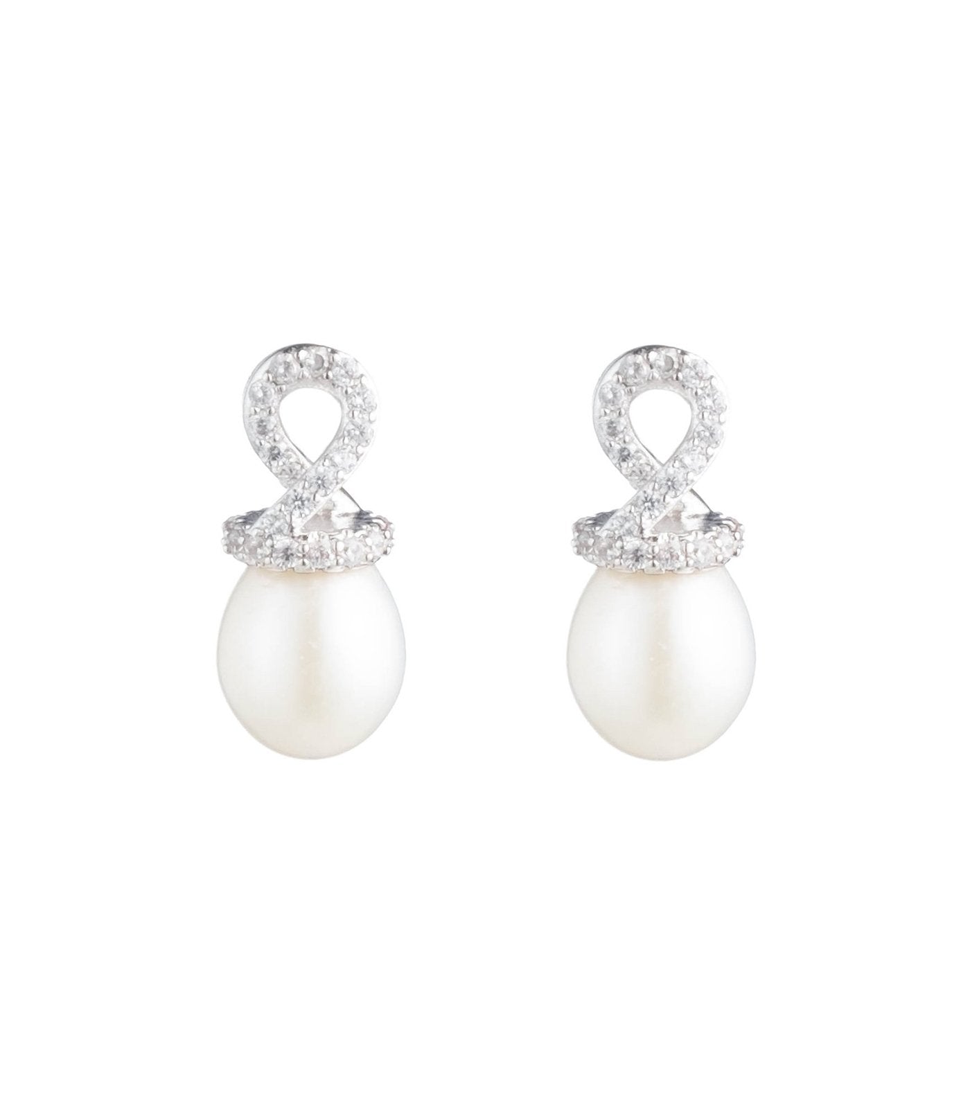 carolee freshwwater pearl helix cap stud earring