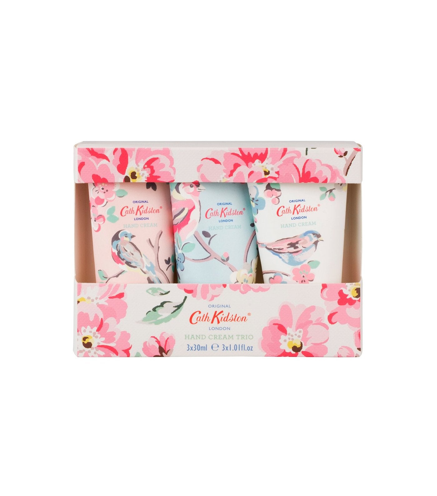 cath kidston blossom birds hand cream trio