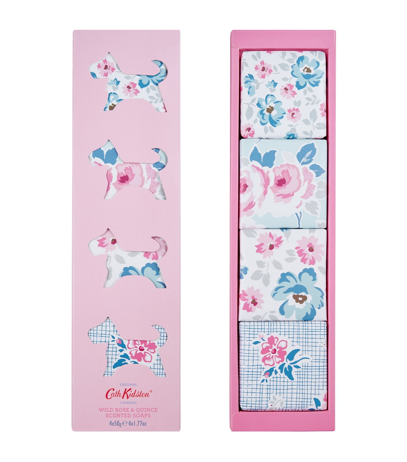 cath kidston wild rose and quince soap set