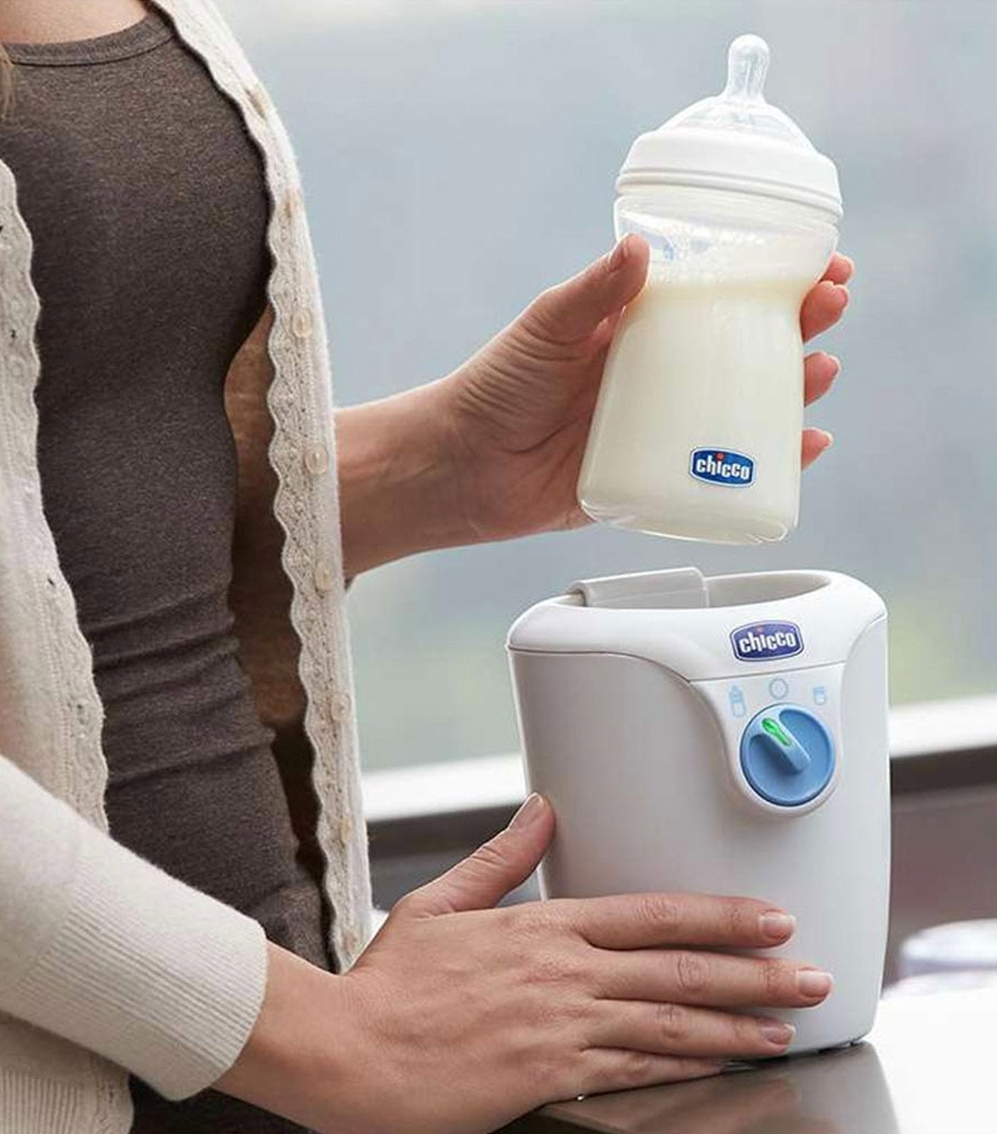 chicco naturalfit bottle and baby food warmer