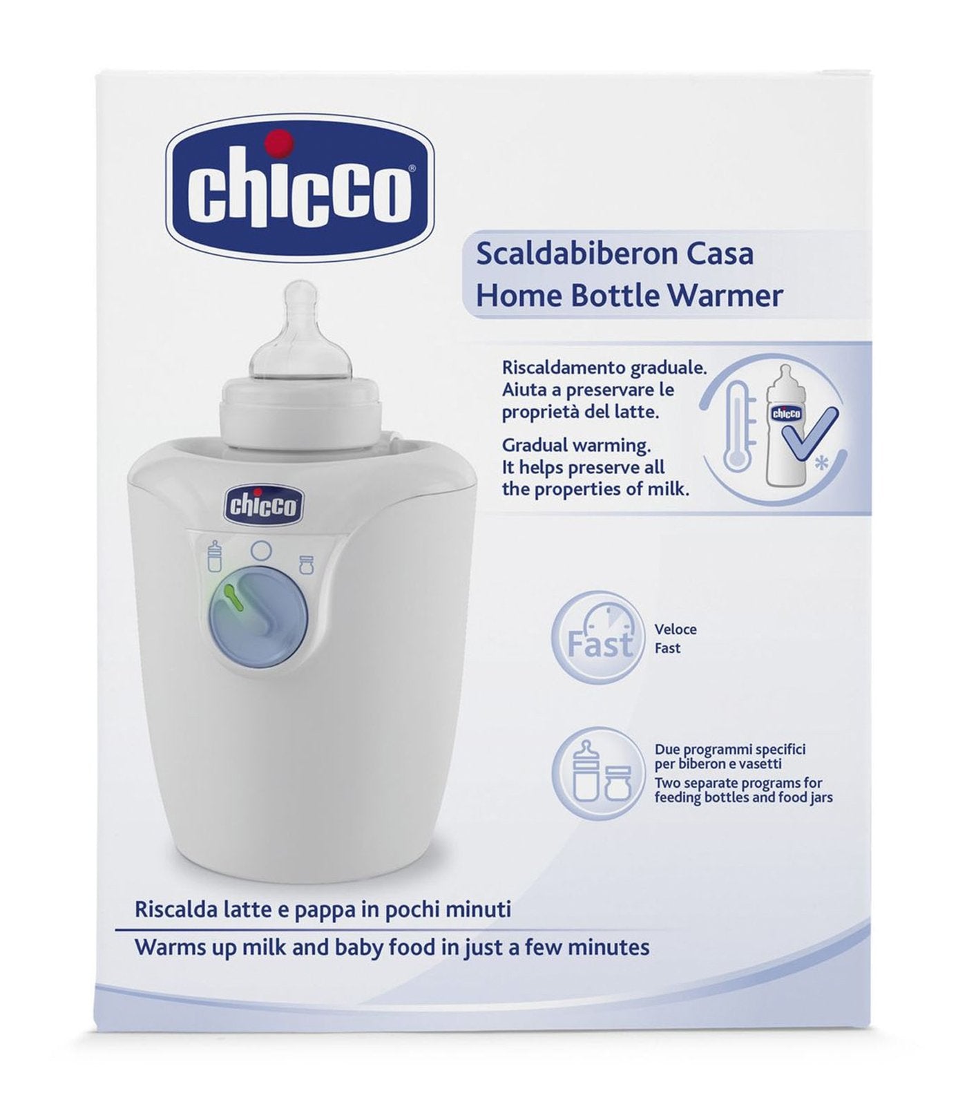 chicco naturalfit bottle and baby food warmer