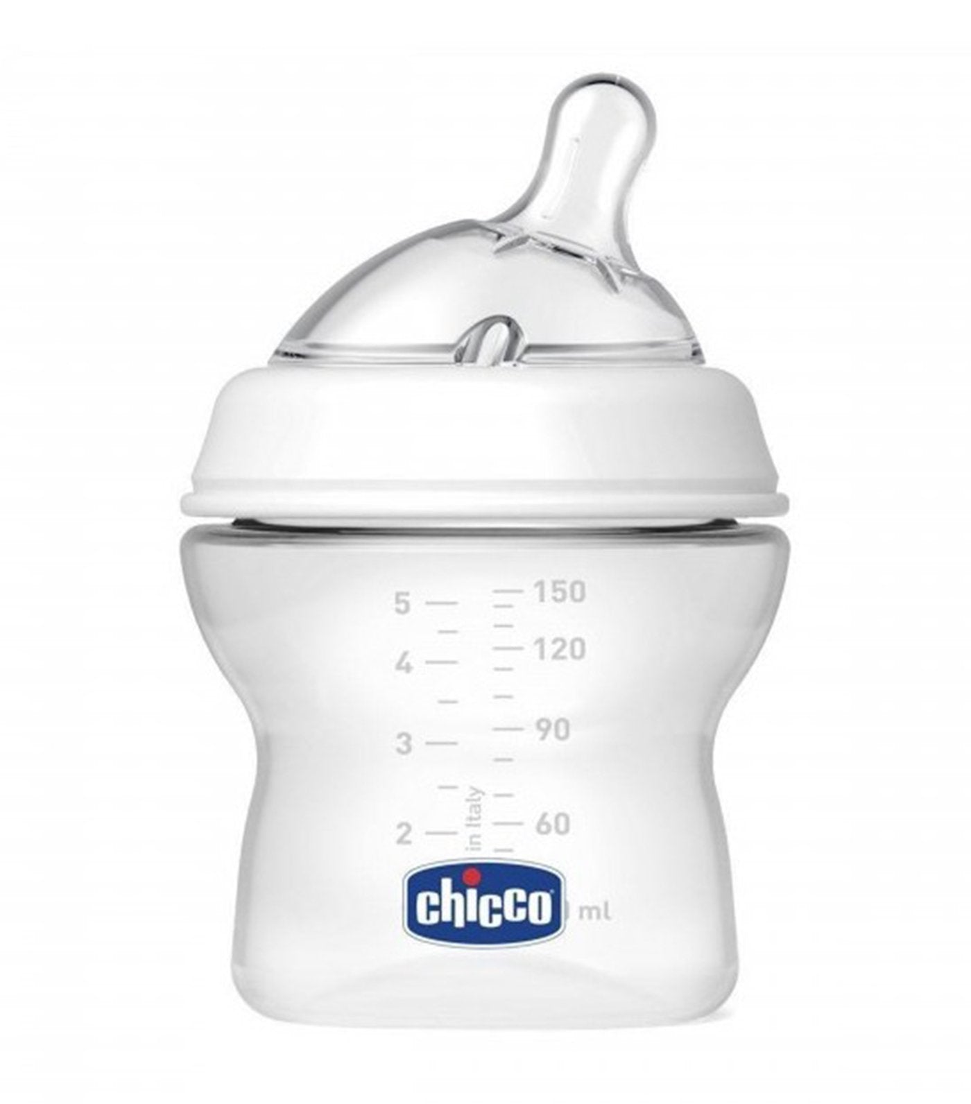 chicco natural feeling bottle 0m 150ml regular flow inclined teat