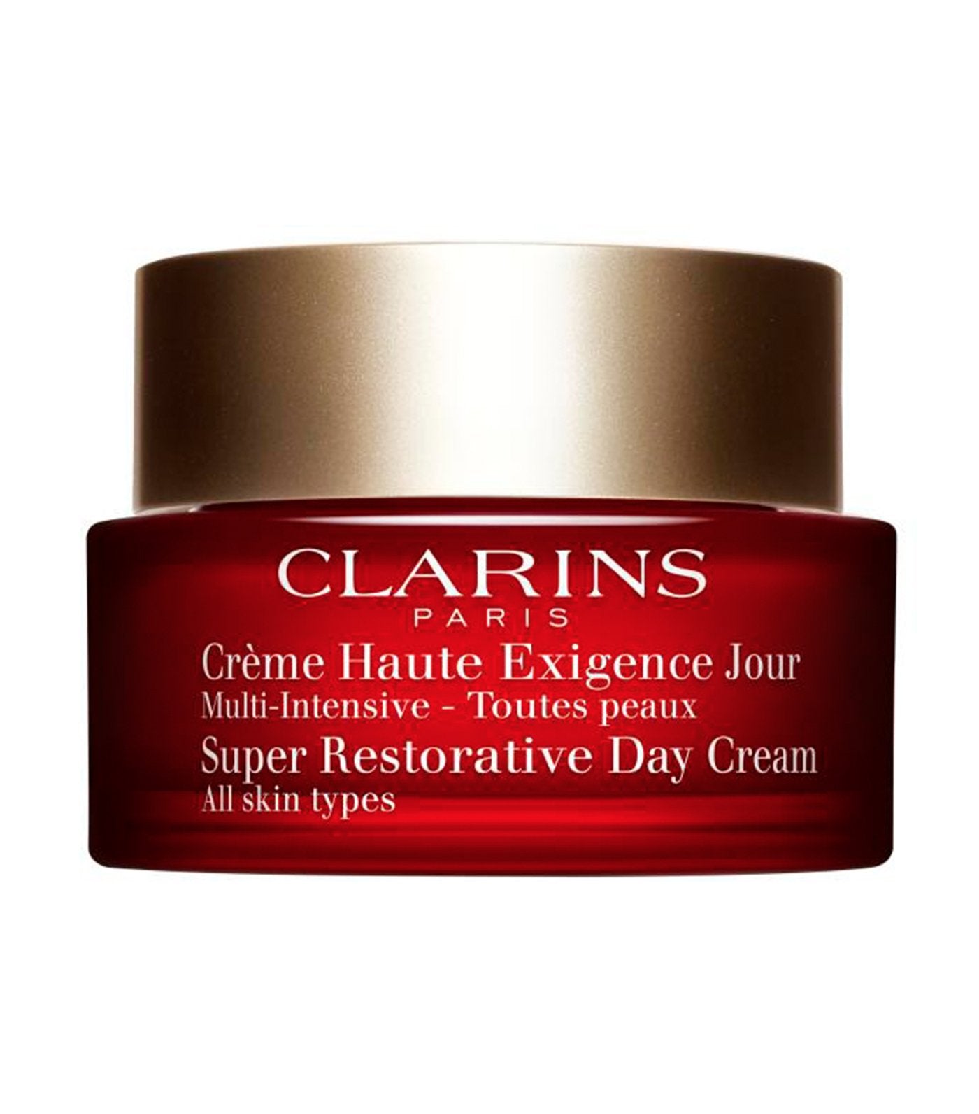 clarins super restorative day cream for all skin types