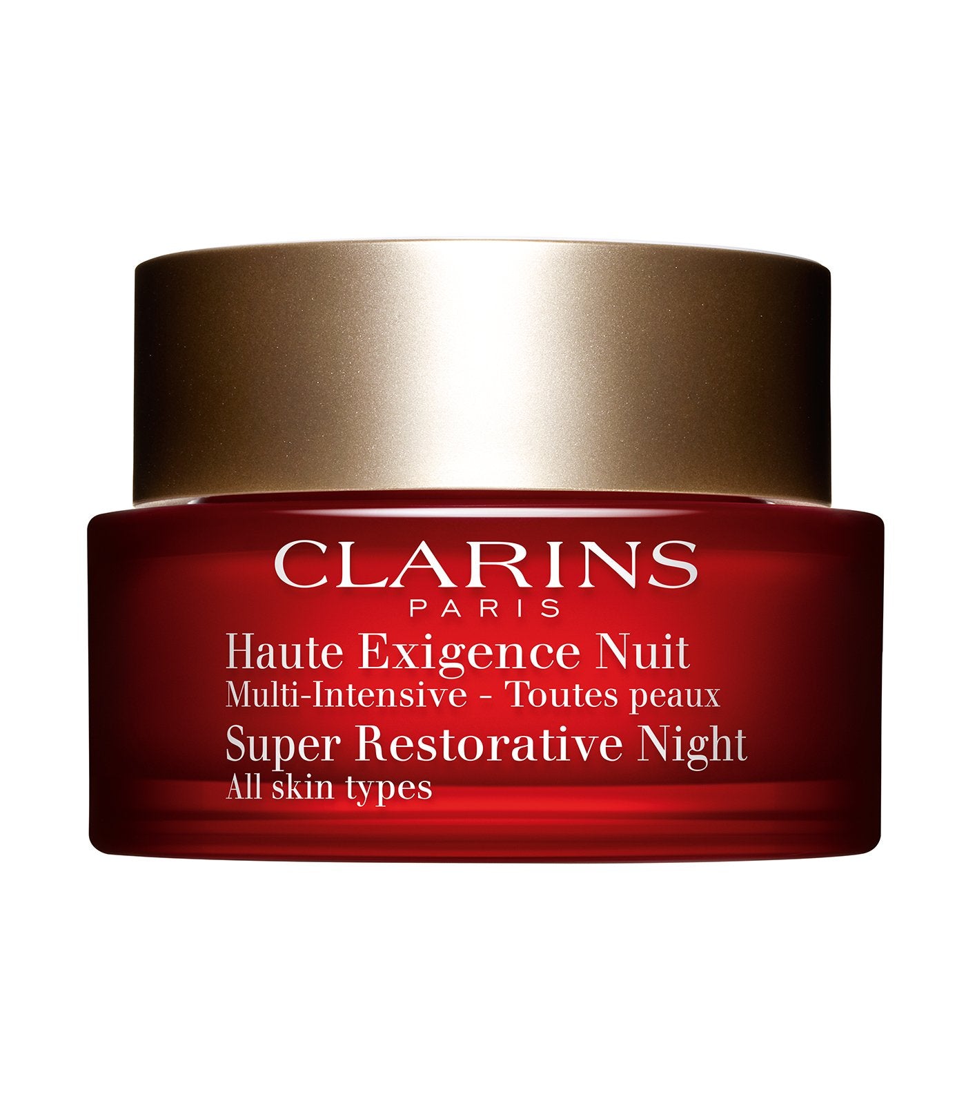 clarins super restorative night cream for all skin types